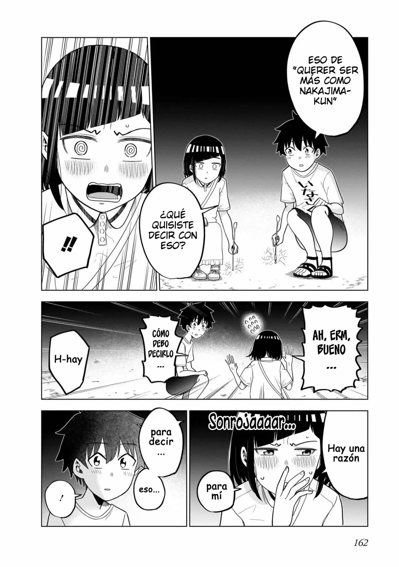 Classmate no Tanaka-san wa Sugoku Kowai capítulo 56 página 7