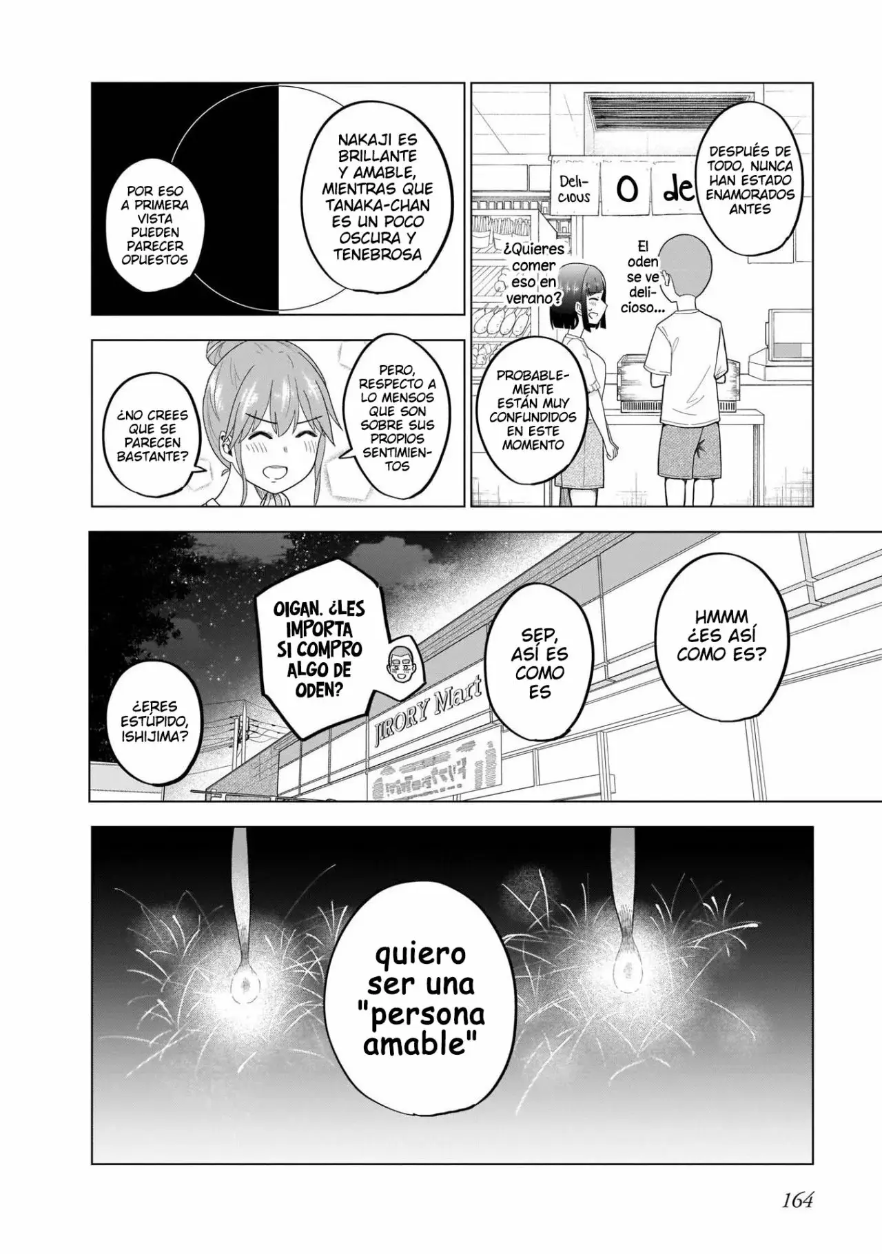 Classmate no Tanaka-san wa Sugoku Kowai capítulo 56 página 9