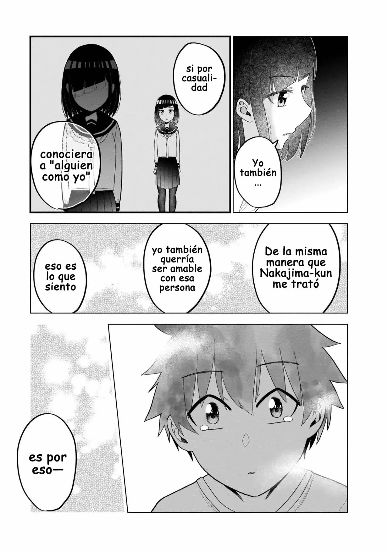 Classmate no Tanaka-san wa Sugoku Kowai capítulo 56 página 14