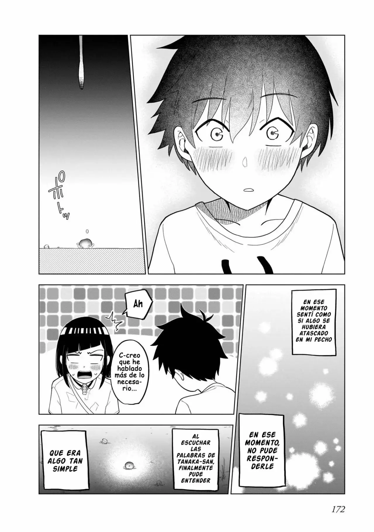 Classmate no Tanaka-san wa Sugoku Kowai capítulo 56 página 16
