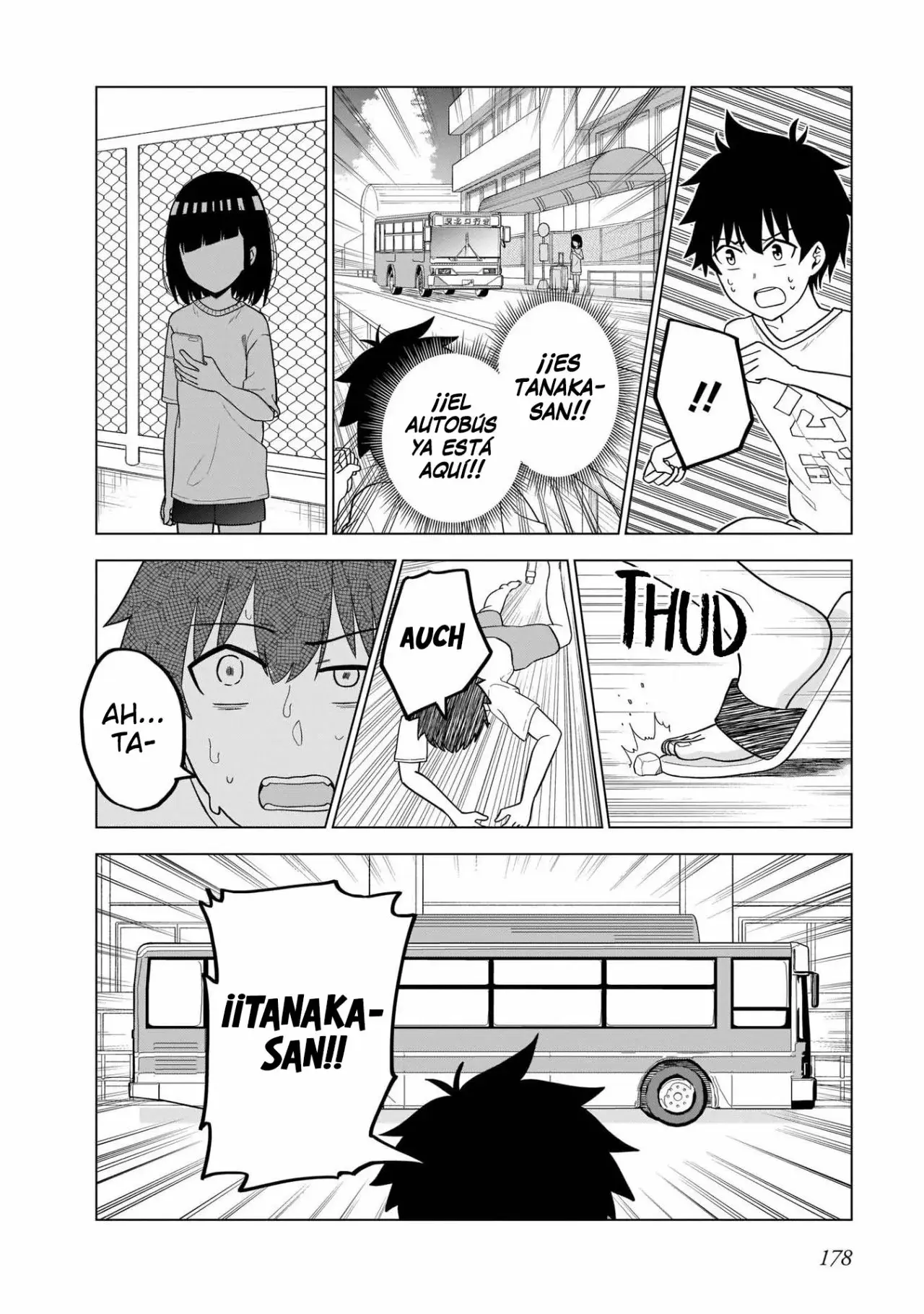 Classmate no Tanaka-san wa Sugoku Kowai capítulo 57 página 5