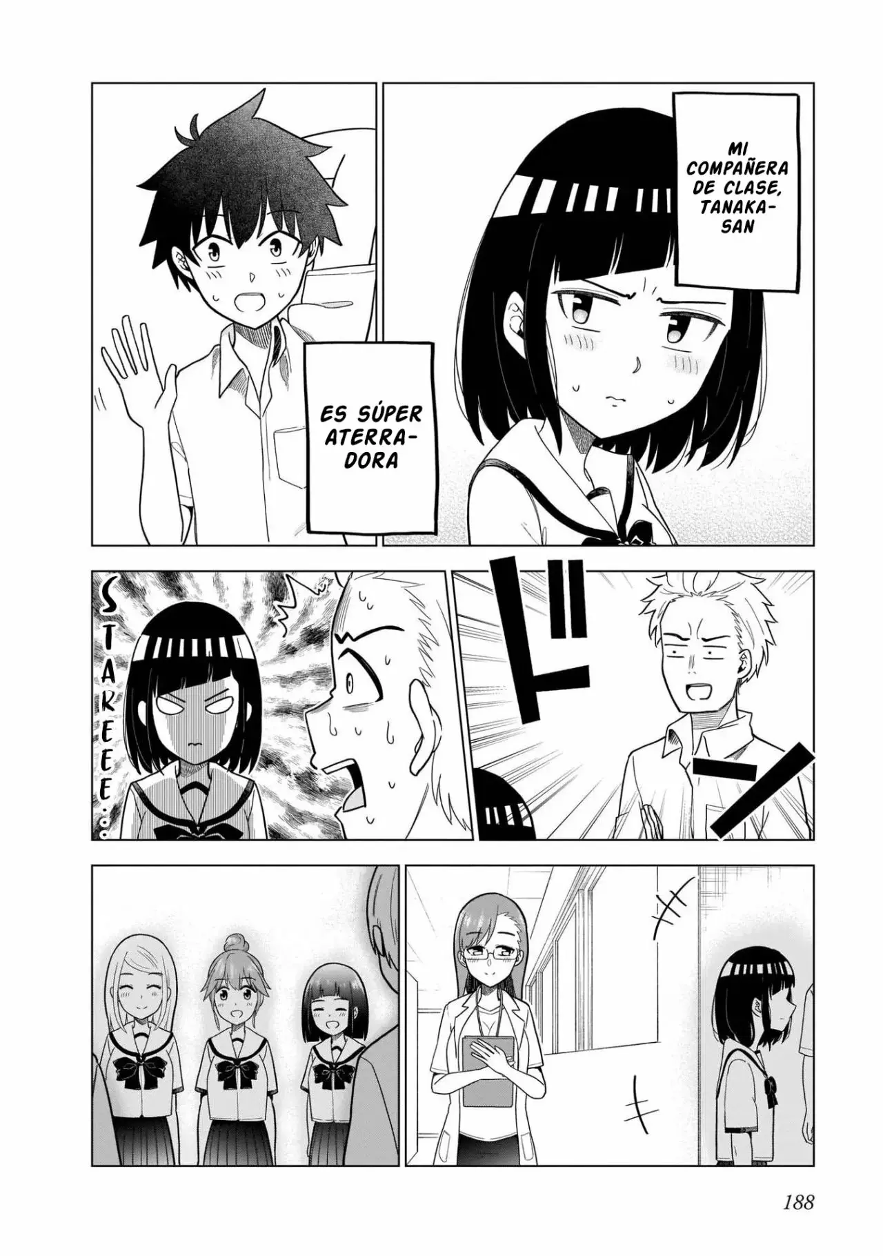 Classmate no Tanaka-san wa Sugoku Kowai capítulo 57 página 15