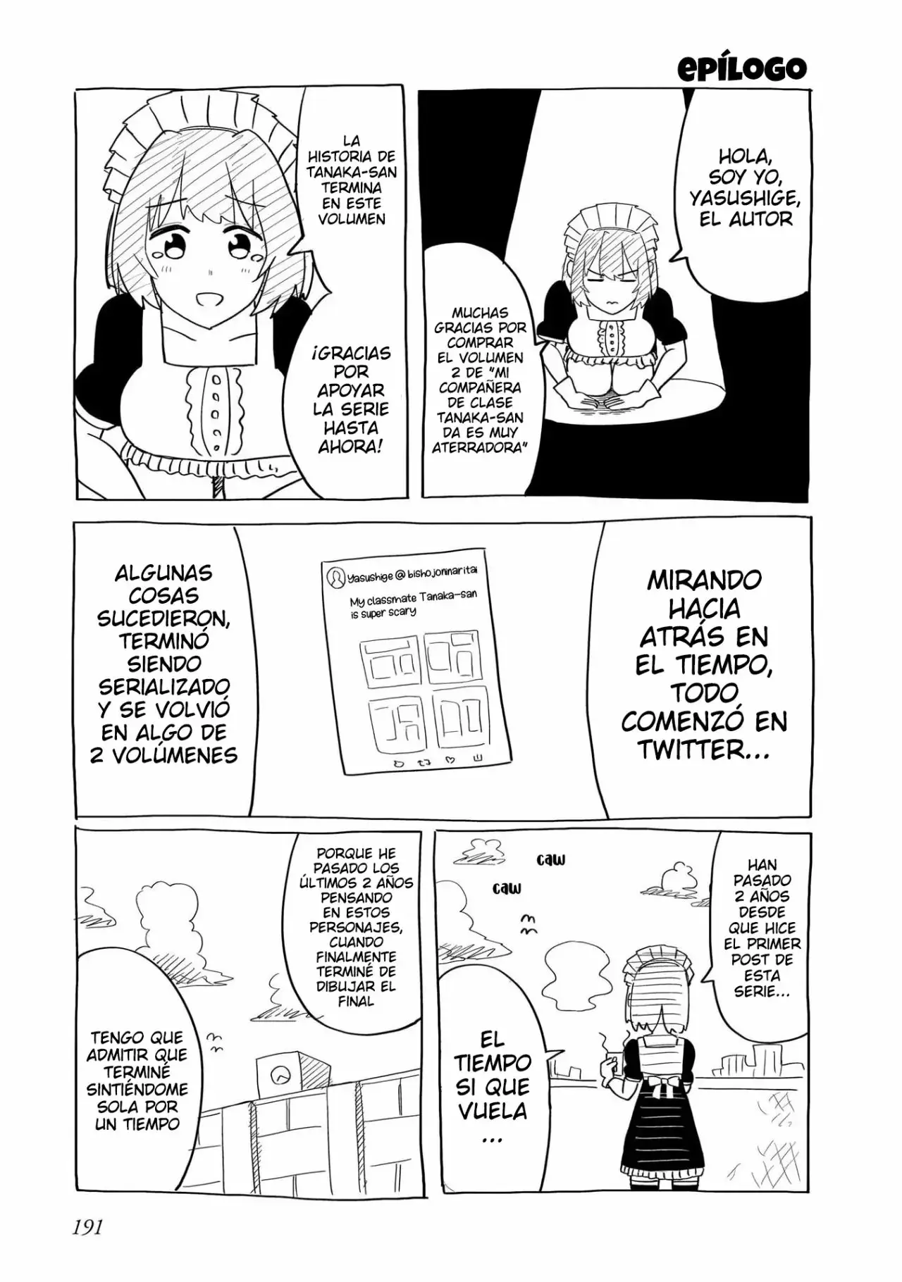 Classmate no Tanaka-san wa Sugoku Kowai capítulo 57 página 18