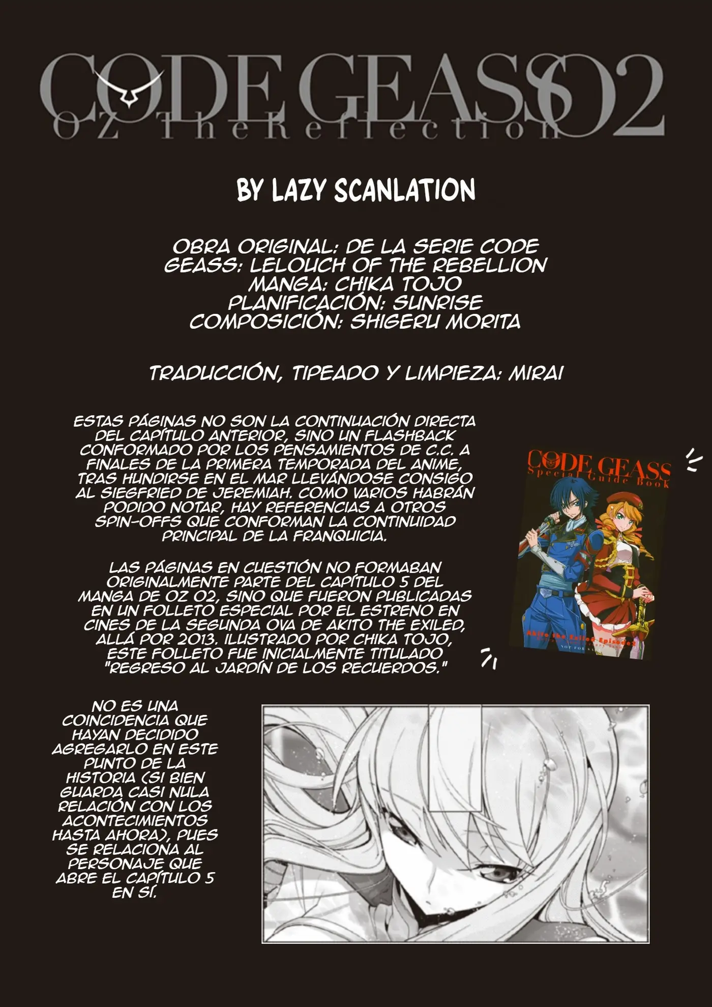 Code Geass: Oz the Reflection O2 capítulo 4.5 página 21