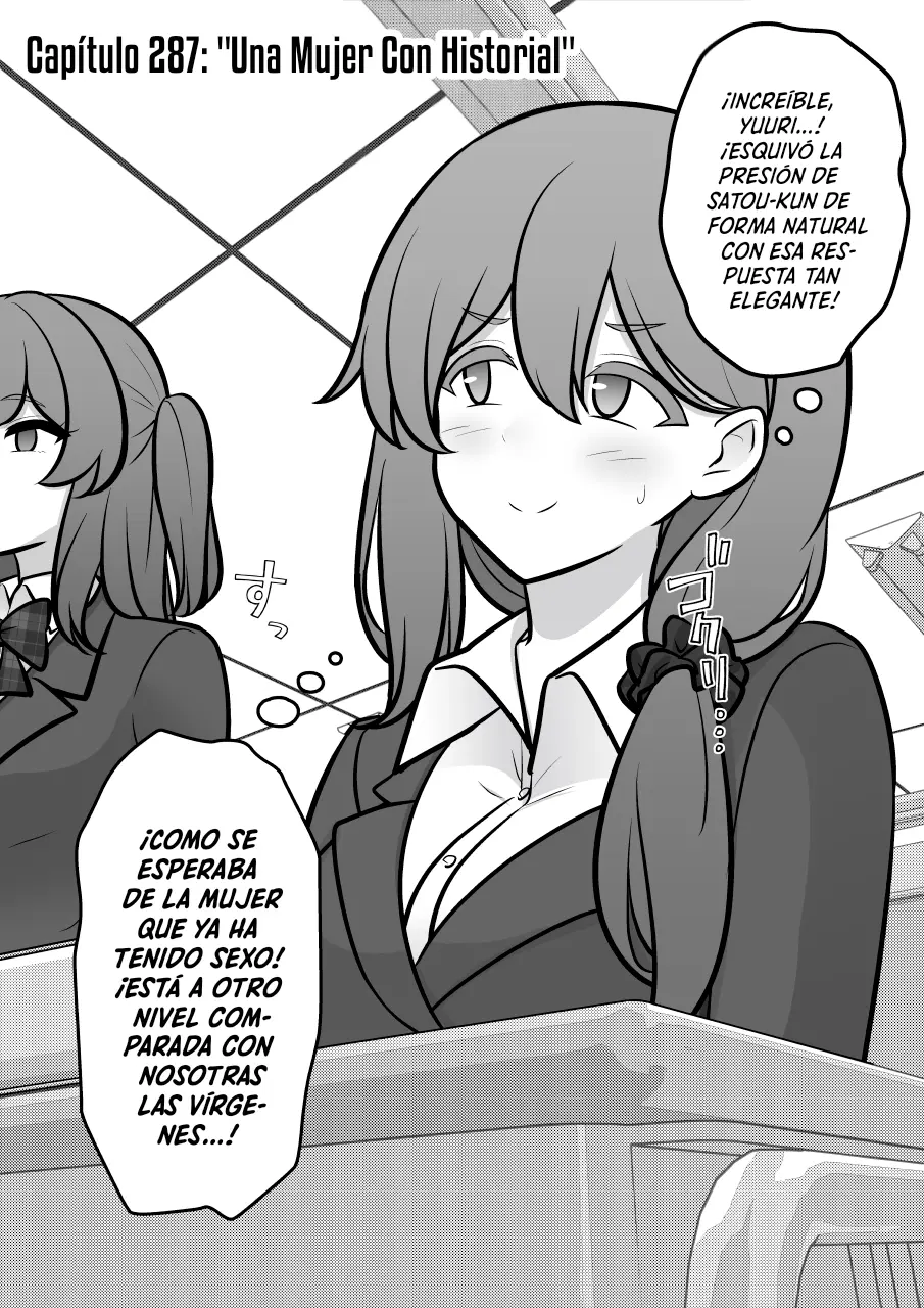 Danjo-hi 1:39 no Heikou Sekai wa Omoi no Hoka Futsuu capítulo 287 página 3