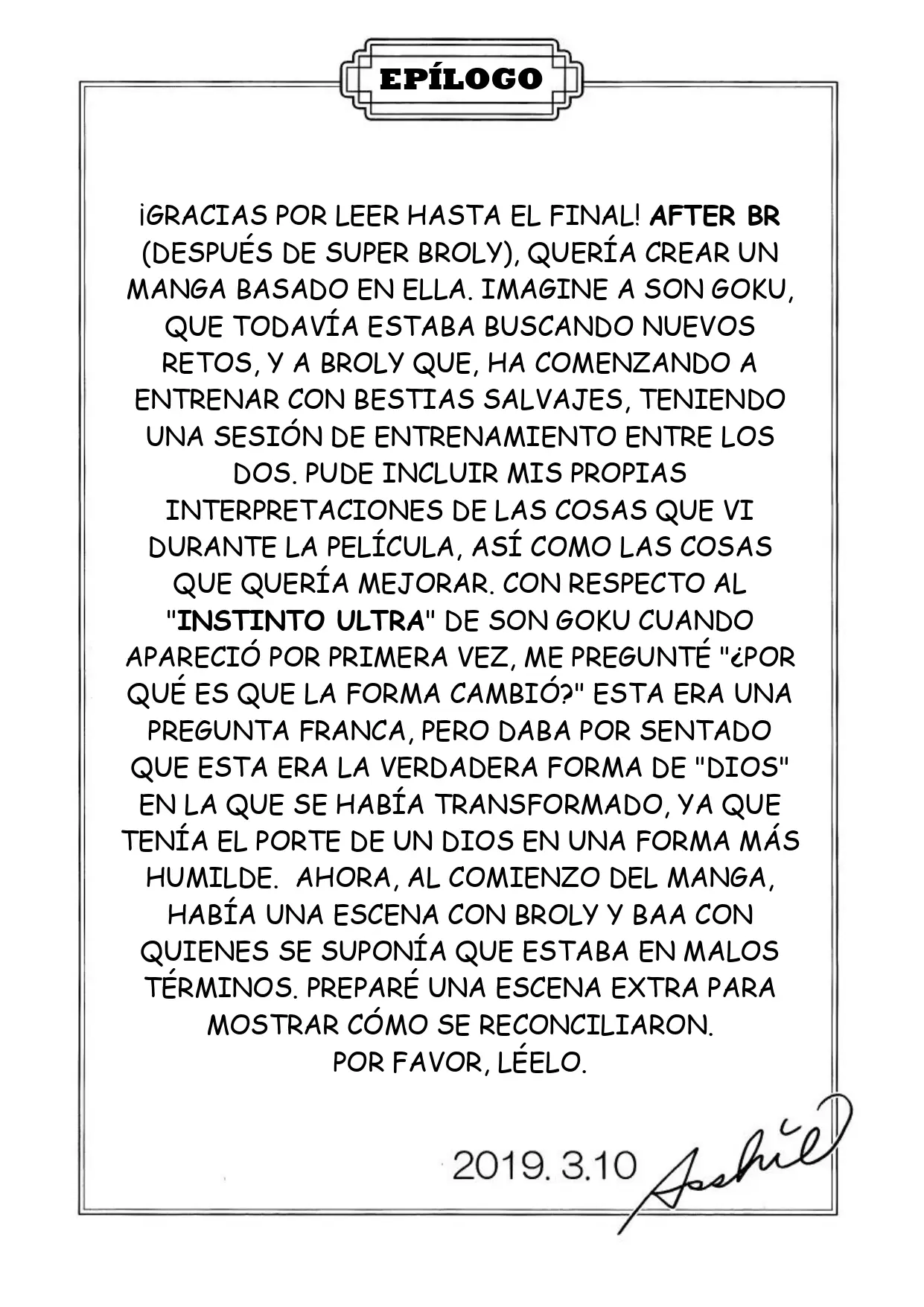 Dragon Ball - DB After BR (Doujinshi) capítulo 0 página 59