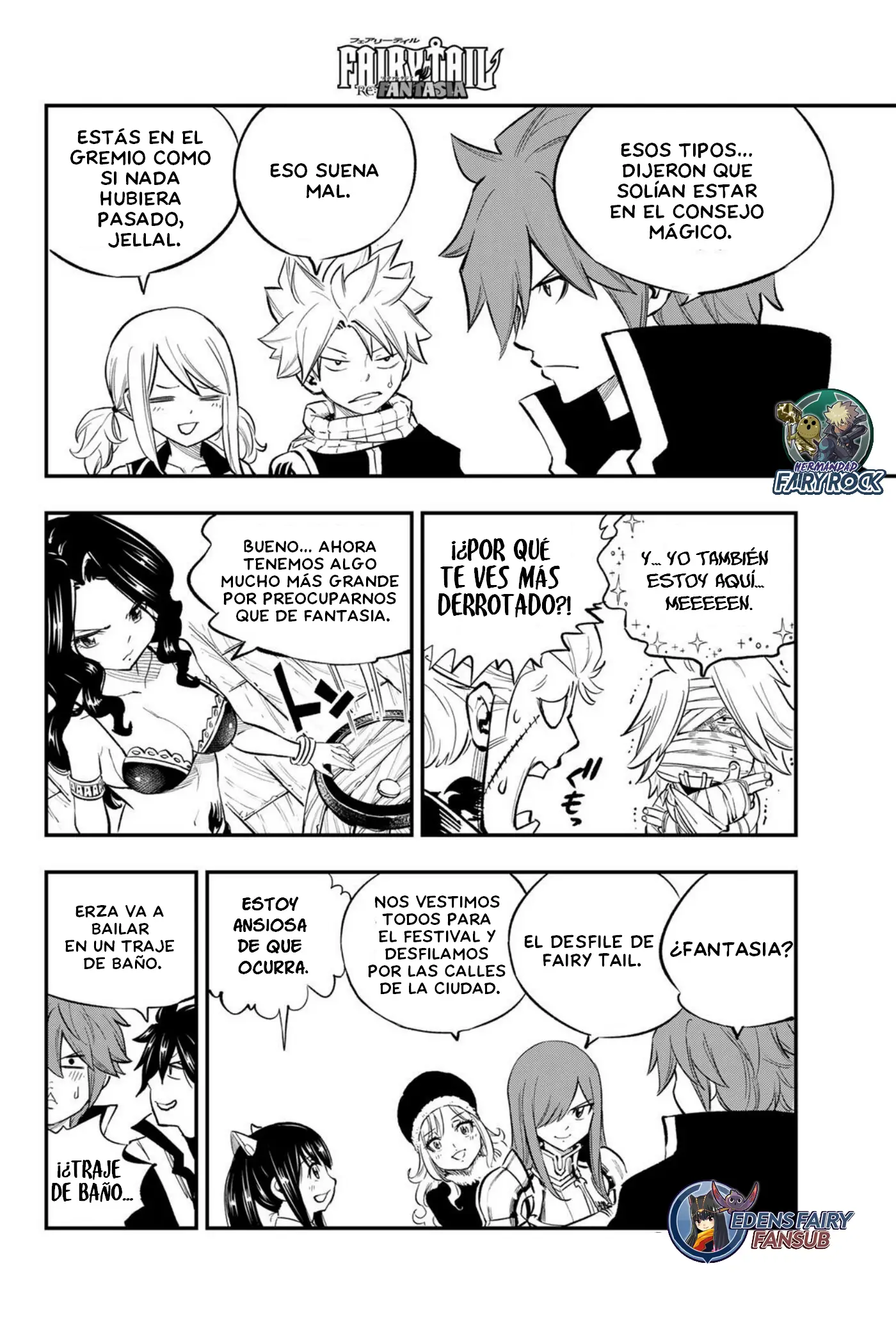 FAIRY TAIL Re:Fantasia capítulo 4 página 4