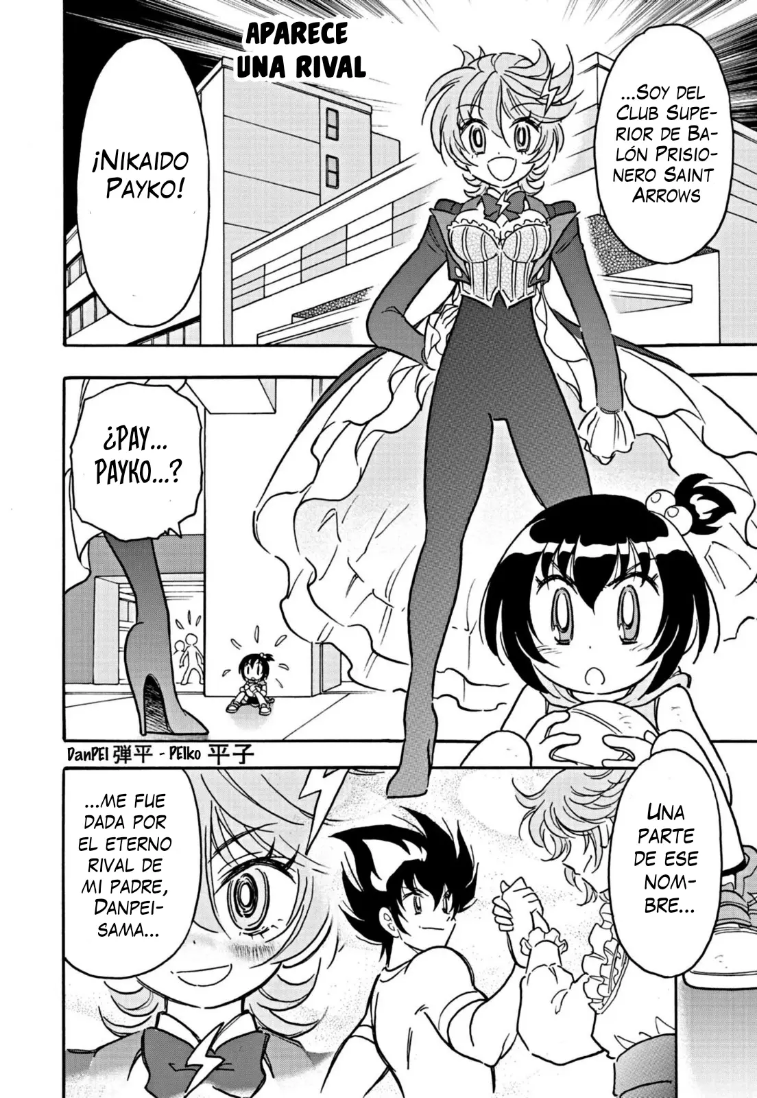 Flaming Fightball Girl Dodge Danko capítulo 8 página 3