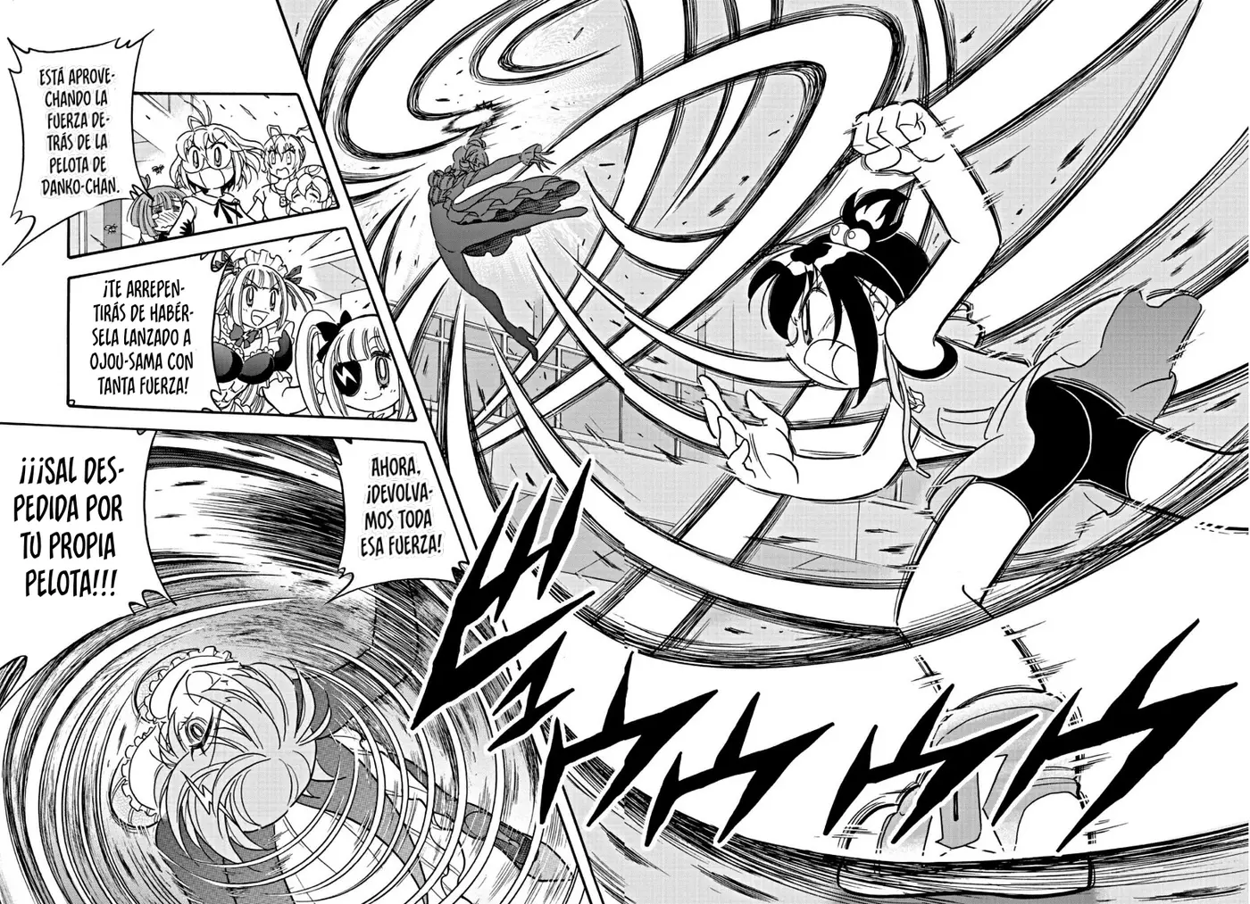 Flaming Fightball Girl Dodge Danko capítulo 8 página 10