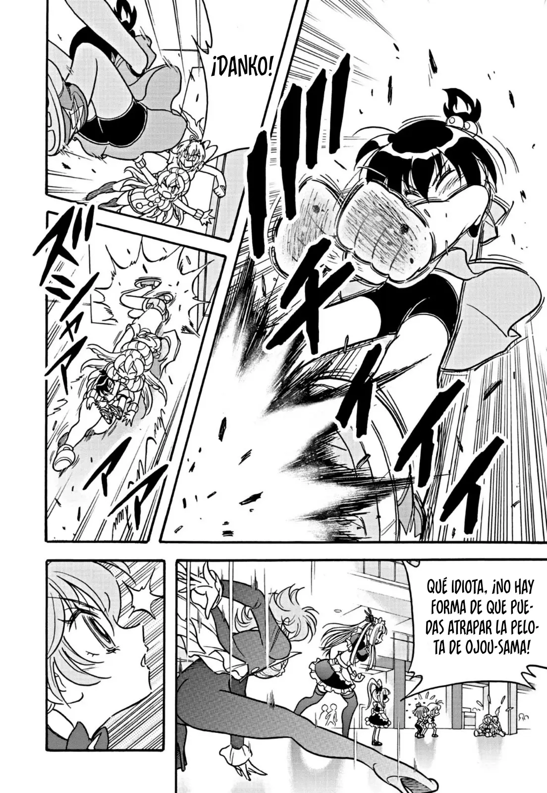Flaming Fightball Girl Dodge Danko capítulo 8 página 12