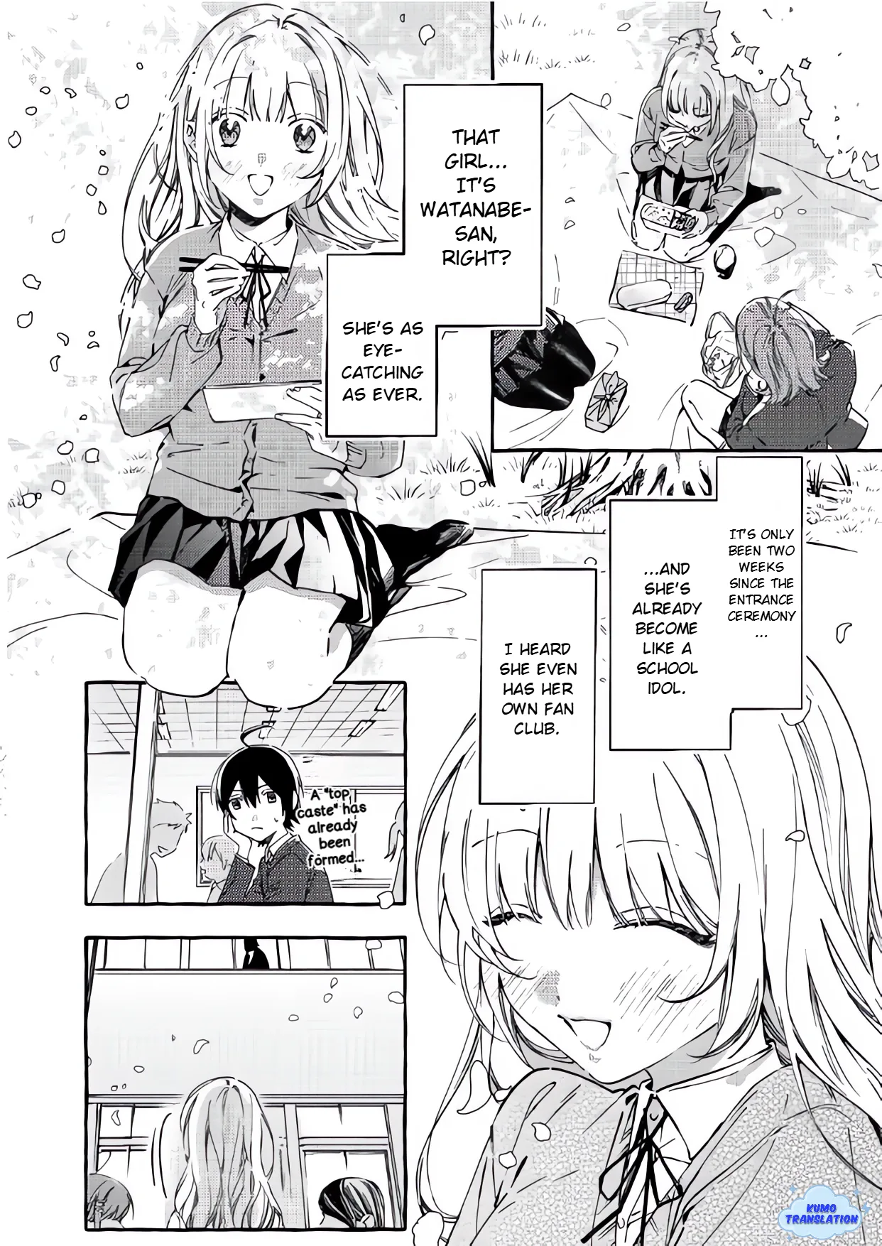 Gakuen no Madonna no Watanabe san ga, Naze ka Maishu Yotei wo Kitekuru - Capítulo 1 - Página 6 - LectorTMOo