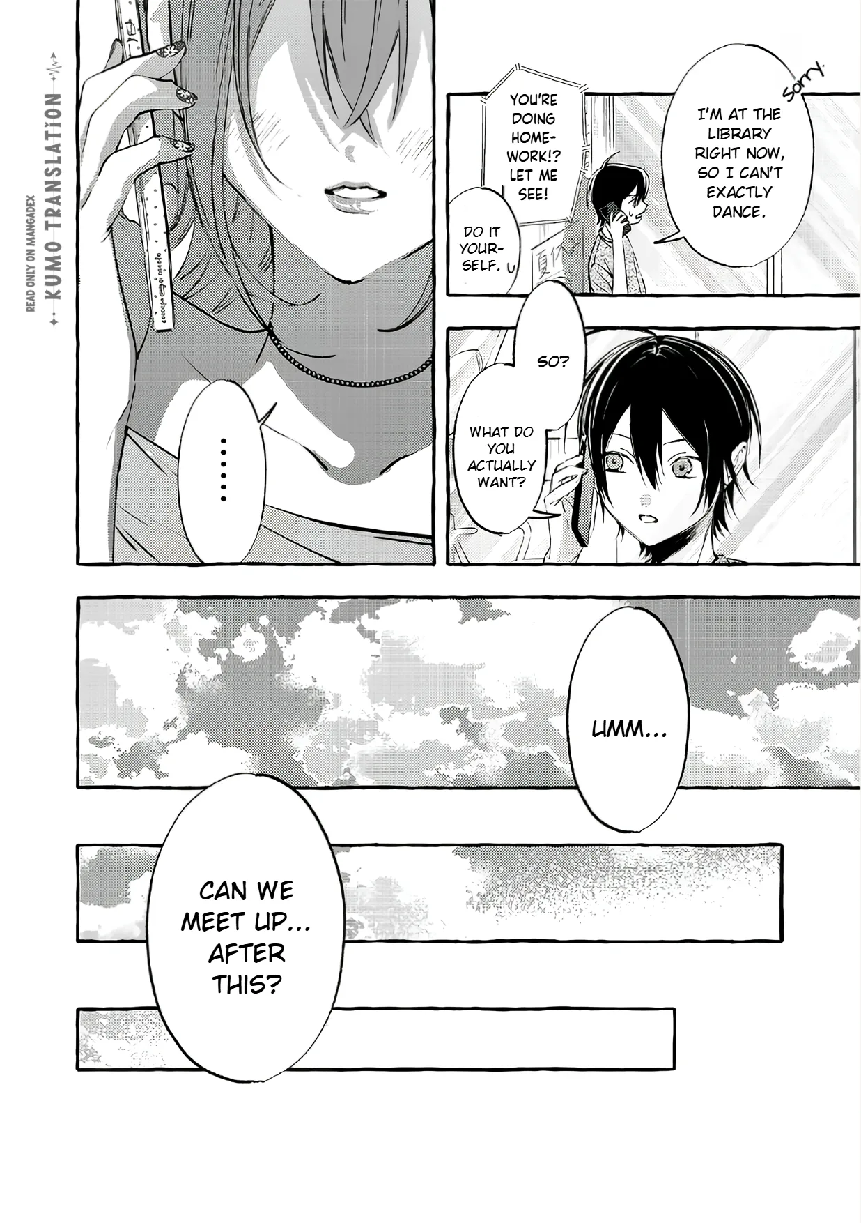 Gakuen no Madonna no Watanabe san ga, Naze ka Maishu Yotei wo Kitekuru - Capítulo 8.2 - Página 10 - LectorTMOo
