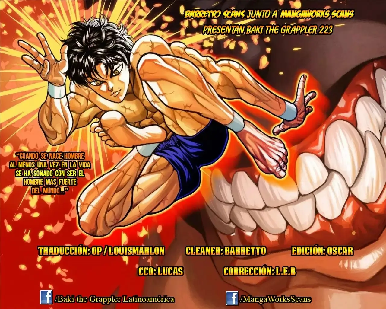 Grappler Baki capítulo 223 página 21