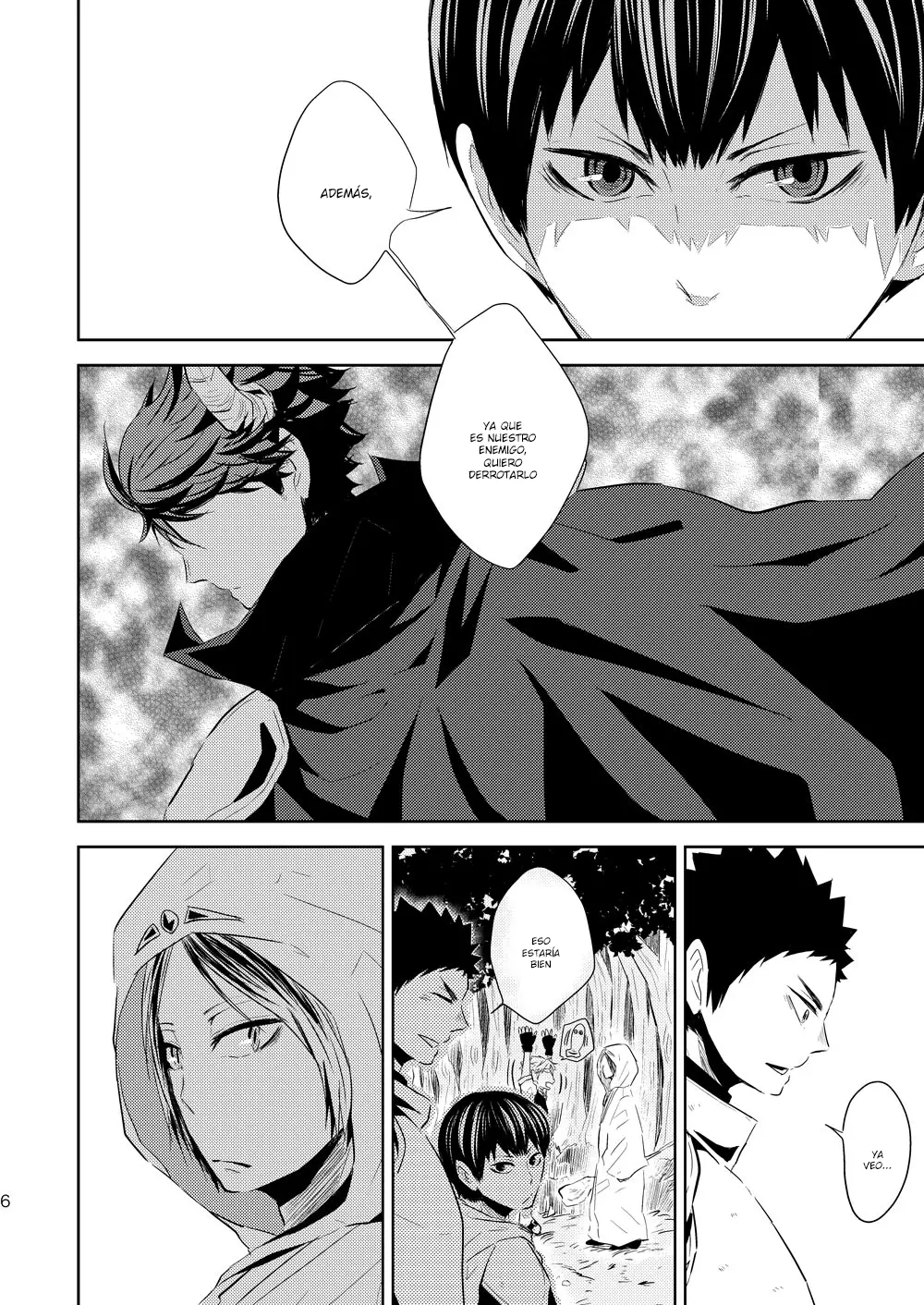 Haikyuu!! - WORLD QUEST (Doujinshi) capítulo 0 página 7