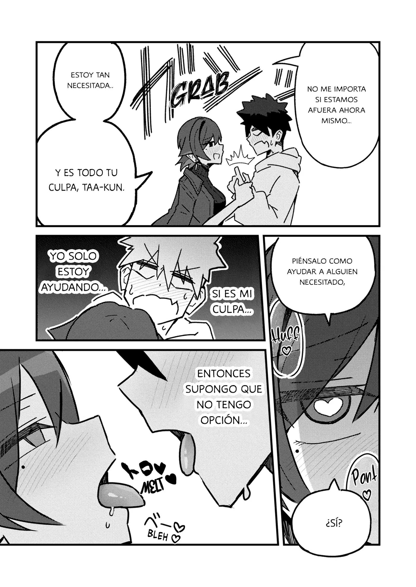 Haitoku Onee-san no Yuuwaku ni Kimi wa Kateru ka? capítulo 3 página 9