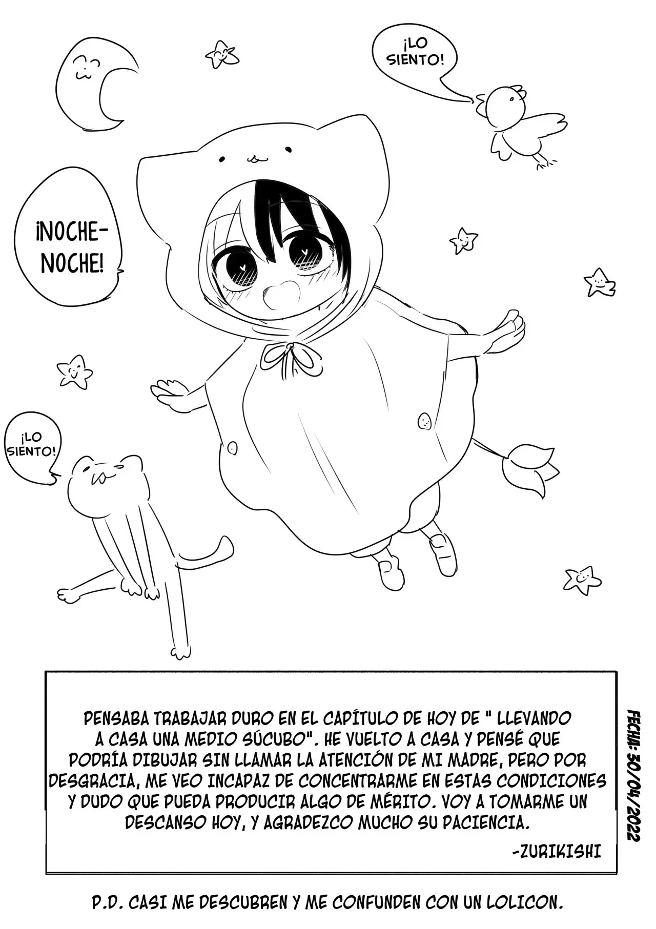 Half Succubus wo Hirotta capítulo 26.5 página 1