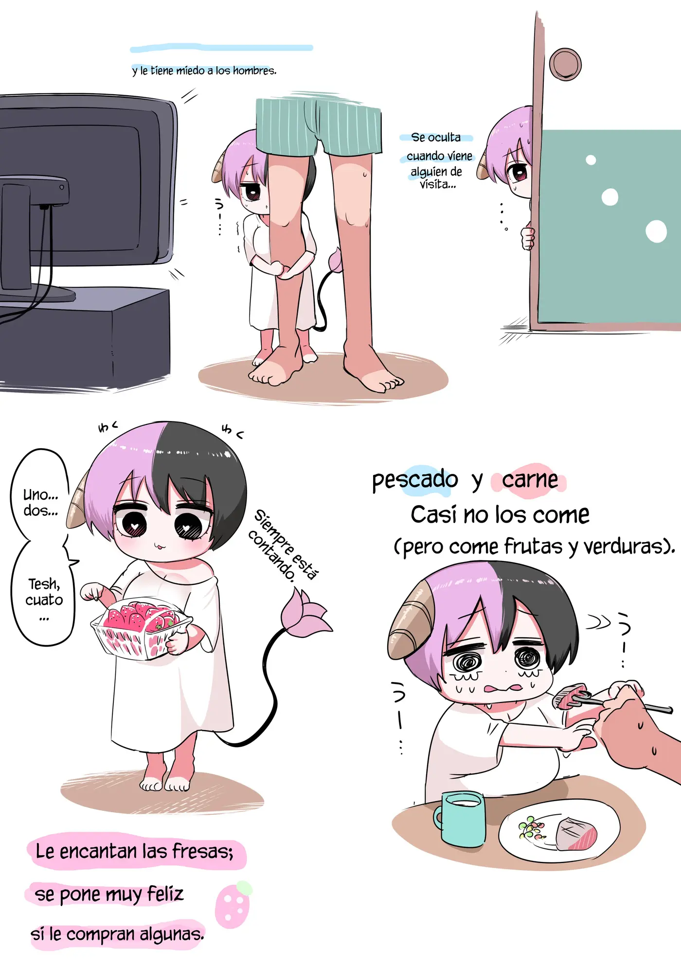Half Succubus wo Hirotta capítulo 28.5 página 4