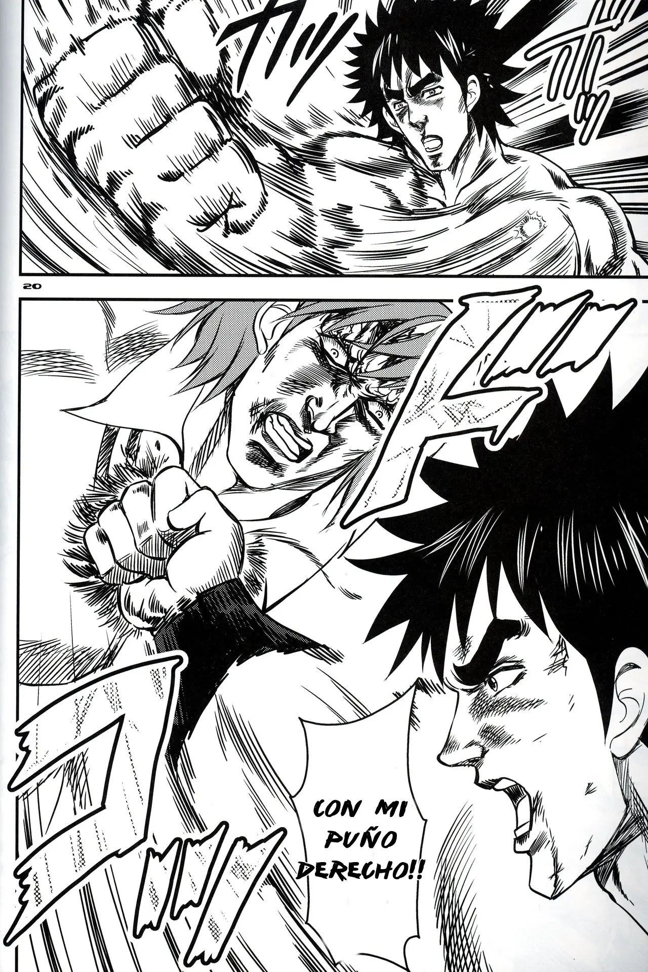 Hokuto no Ken & Toaru Majutsu no Index - Toaru Kenpouka no Jigoku no Mokushiroku (Doujinshi) capítulo 0 página 21