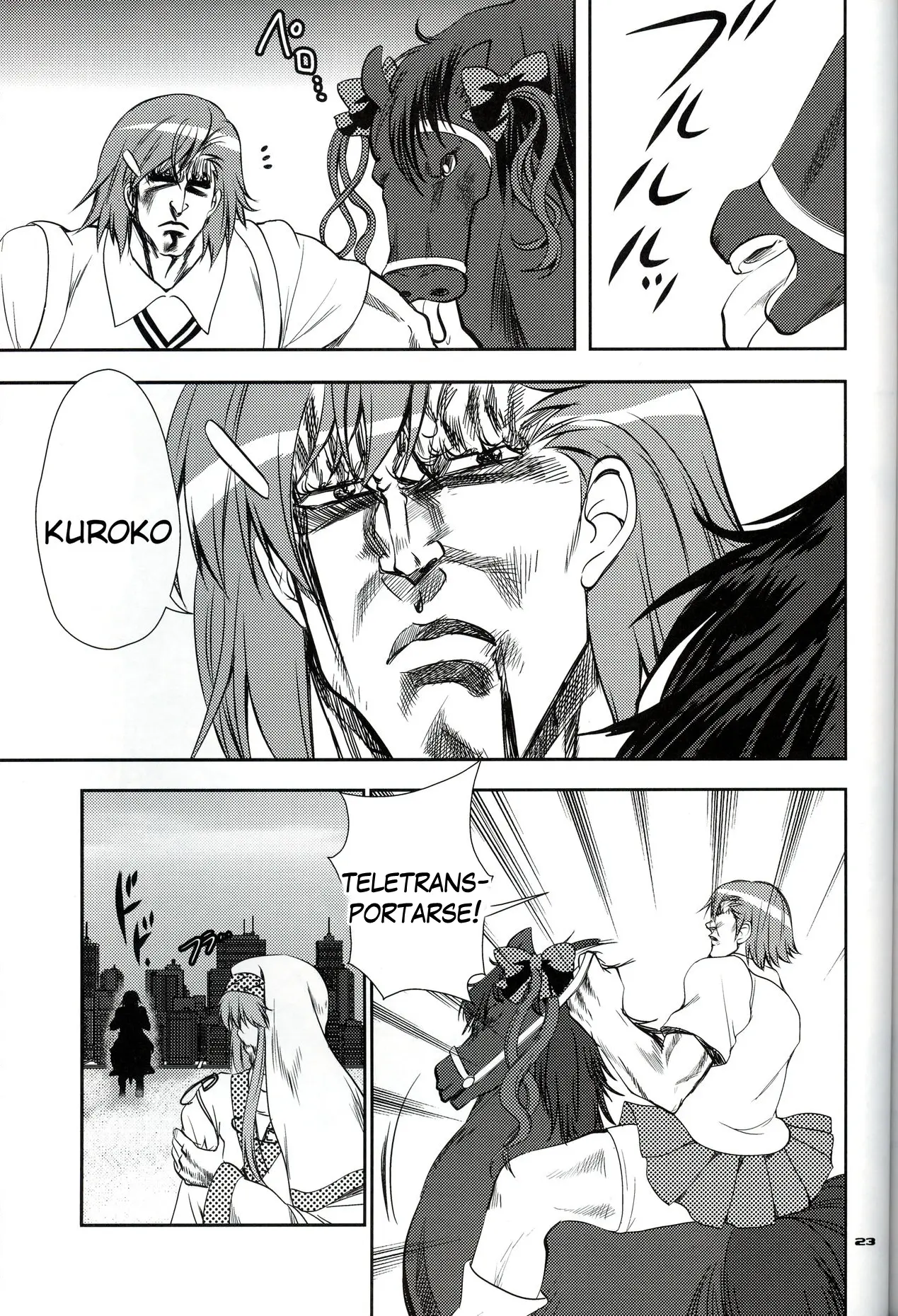 Hokuto no Ken & Toaru Majutsu no Index - Toaru Kenpouka no Jigoku no Mokushiroku (Doujinshi) capítulo 0 página 24