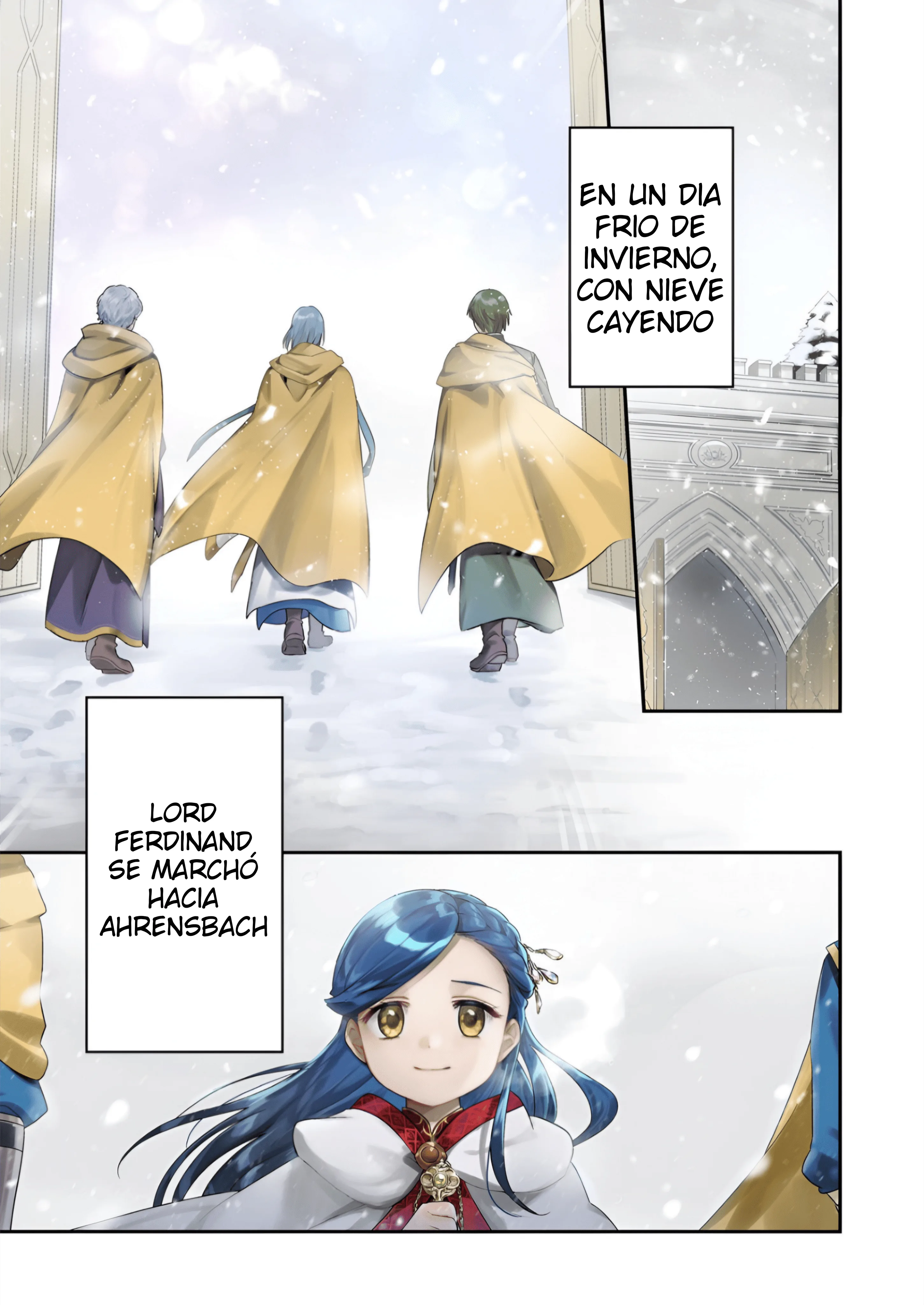 Honzuki no Gekokujou: Shisho ni Naru tame ni wa Shudan o Erandeiraremasen—Dai-5 Bu: Todaeta Chishiki o Tsunageyou! - Capítulo 0 - Página 1 - LectorTMOo