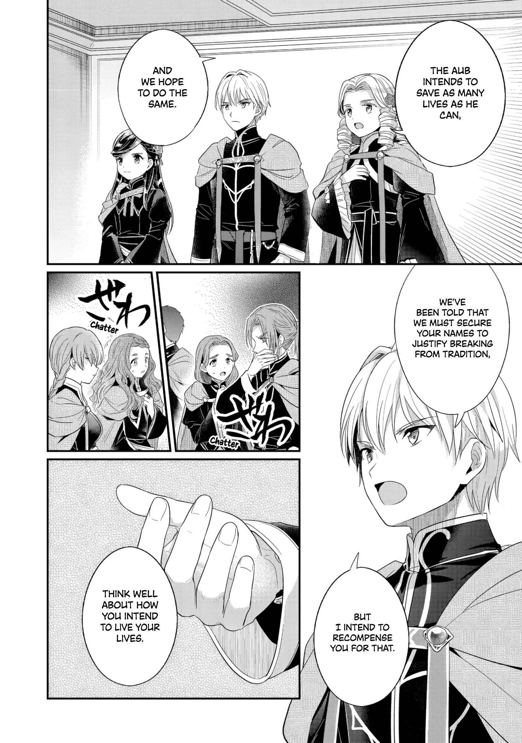 Honzuki no Gekokujou: Shisho ni Naru tame ni wa Shudan o Erandeiraremasen—Dai-5 Bu: Todaeta Chishiki o Tsunageyou! - Capítulo 1 - Página 16 - LectorTMOo