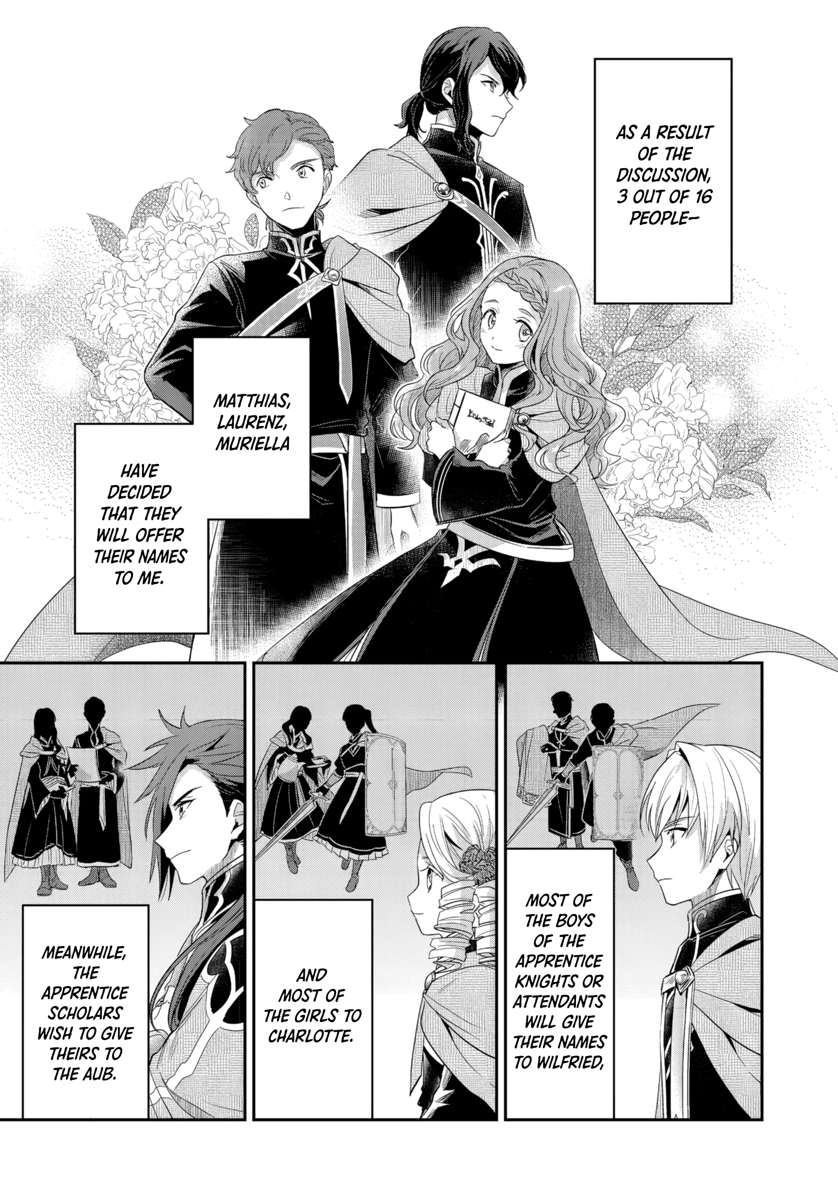 Honzuki no Gekokujou: Shisho ni Naru tame ni wa Shudan o Erandeiraremasen—Dai-5 Bu: Todaeta Chishiki o Tsunageyou! - Capítulo 1 - Página 21 - LectorTMOo