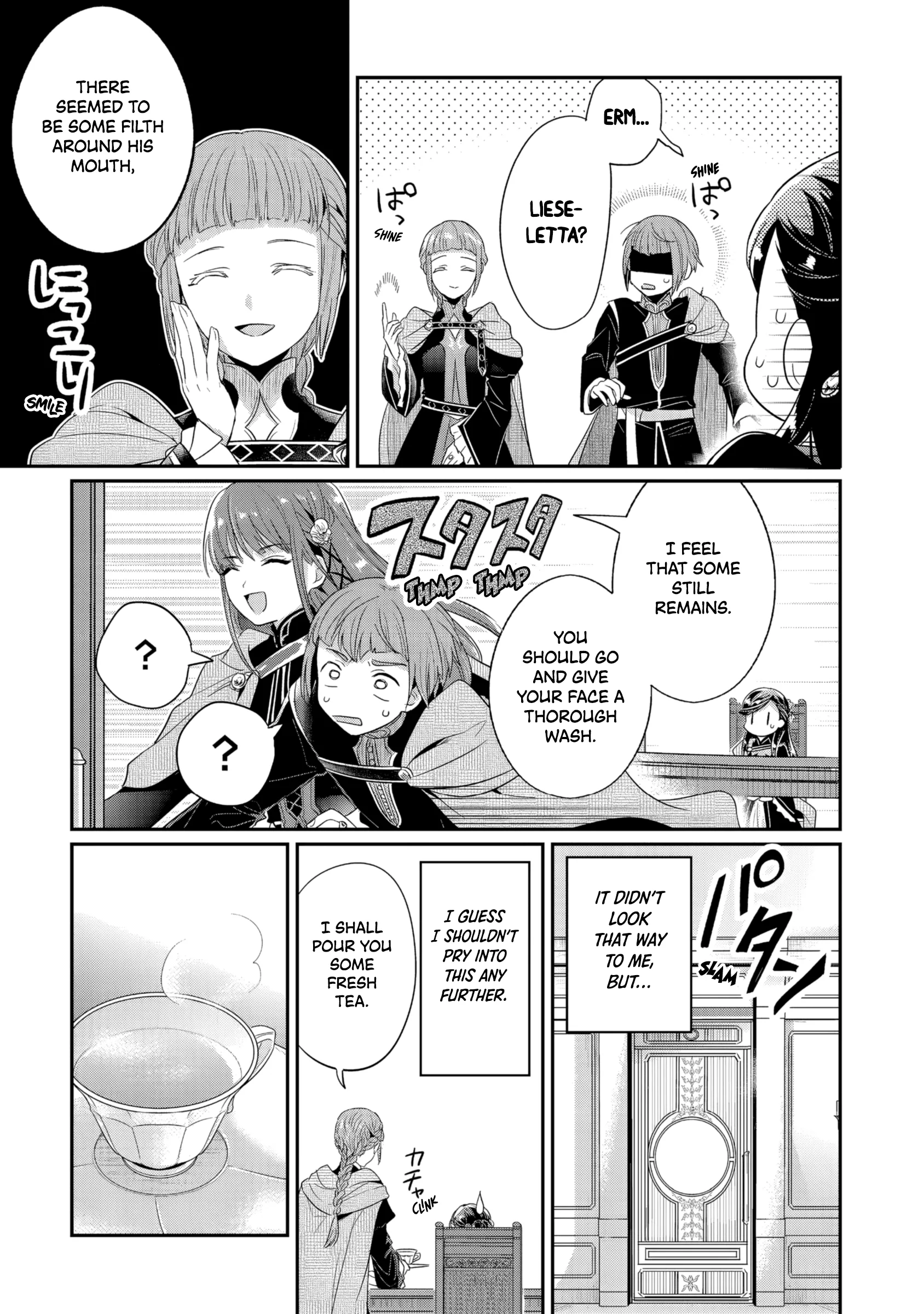 Honzuki no Gekokujou: Shisho ni Naru tame ni wa Shudan o Erandeiraremasen—Dai-5 Bu: Todaeta Chishiki o Tsunageyou! - Capítulo 1 - Página 25 - LectorTMOo