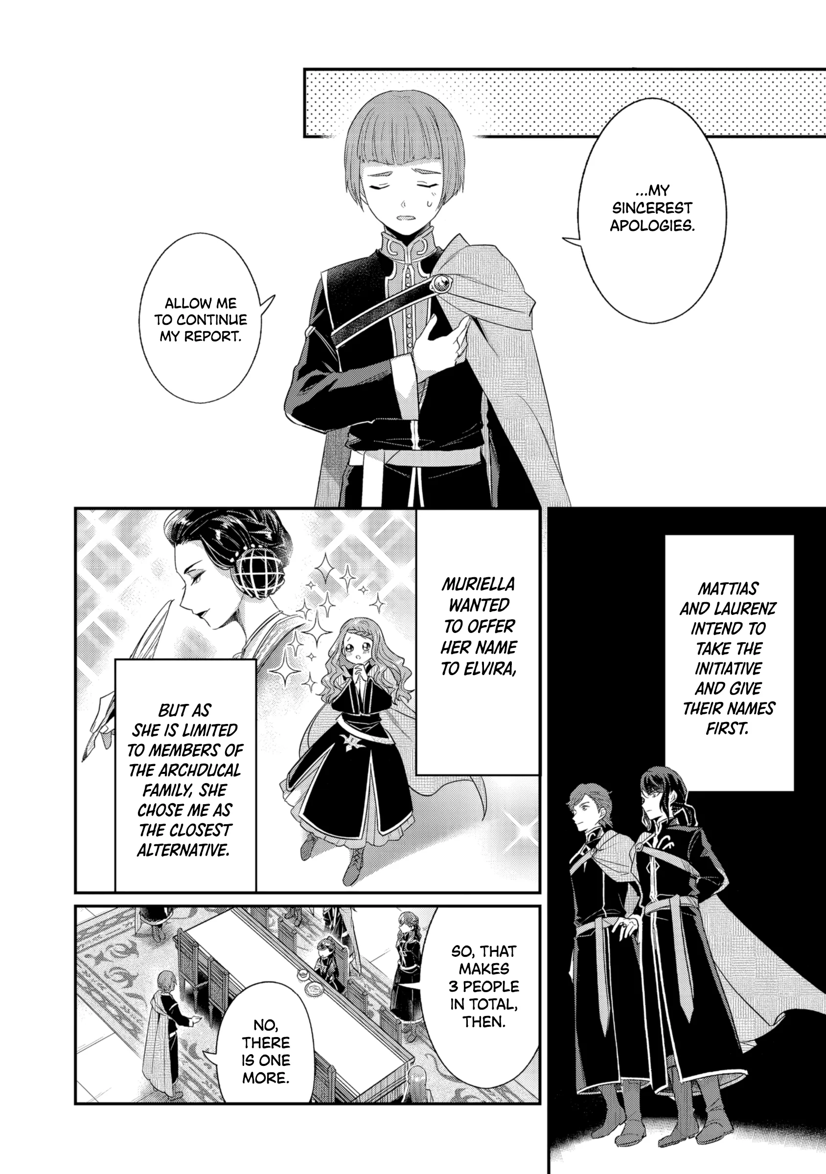 Honzuki no Gekokujou: Shisho ni Naru tame ni wa Shudan o Erandeiraremasen—Dai-5 Bu: Todaeta Chishiki o Tsunageyou! - Capítulo 1 - Página 26 - LectorTMOo