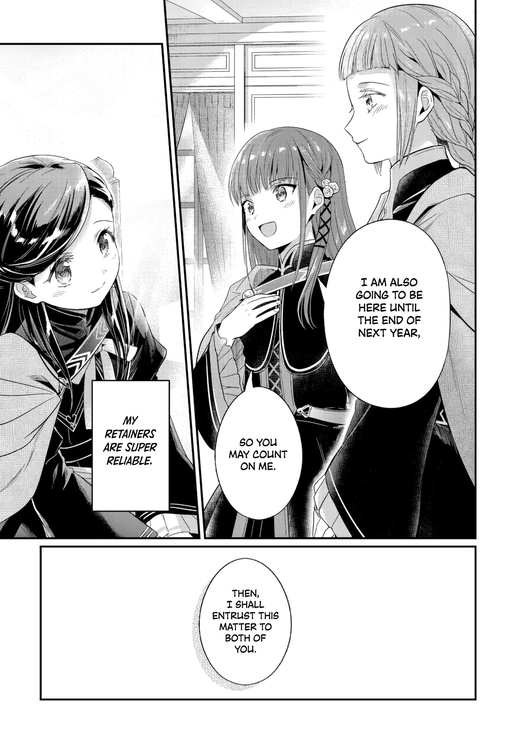 Honzuki no Gekokujou: Shisho ni Naru tame ni wa Shudan o Erandeiraremasen—Dai-5 Bu: Todaeta Chishiki o Tsunageyou! - Capítulo 1 - Página 29 - LectorTMOo