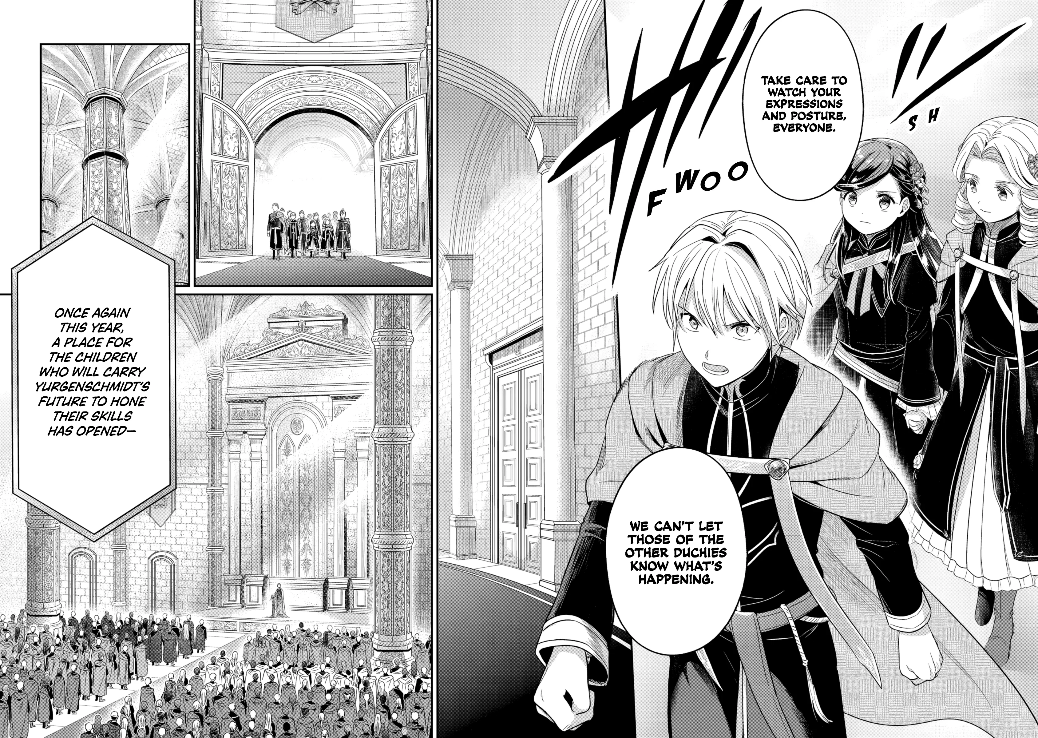 Honzuki no Gekokujou: Shisho ni Naru tame ni wa Shudan o Erandeiraremasen—Dai-5 Bu: Todaeta Chishiki o Tsunageyou! - Capítulo 2 - Página 15 - LectorTMOo