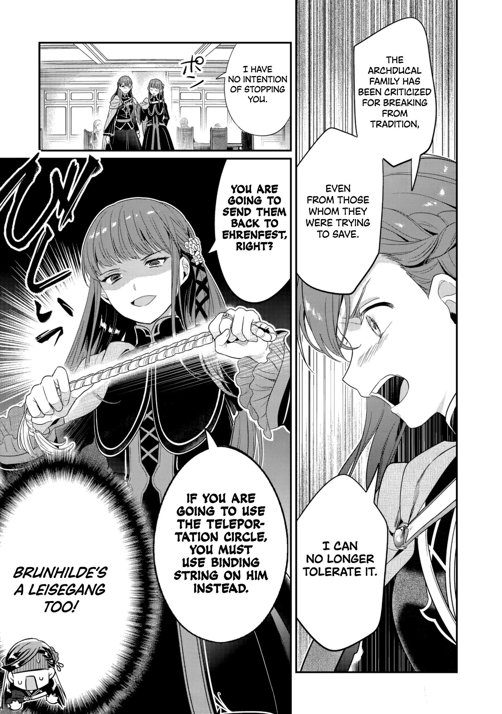 Honzuki no Gekokujou: Shisho ni Naru tame ni wa Shudan o Erandeiraremasen—Dai-5 Bu: Todaeta Chishiki o Tsunageyou! - Capítulo 3 - Página 8 - LectorTMOo