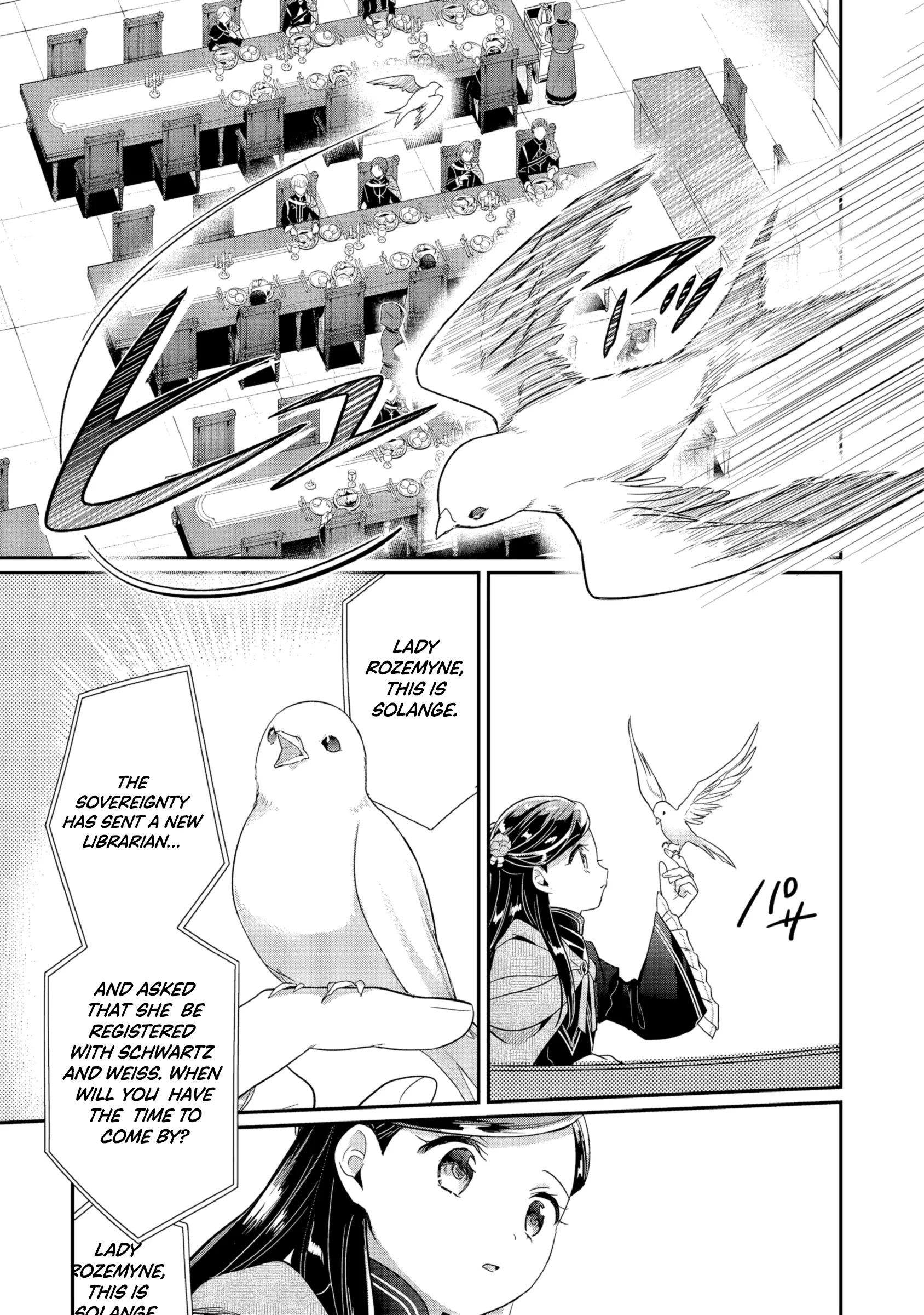 Honzuki no Gekokujou: Shisho ni Naru tame ni wa Shudan o Erandeiraremasen—Dai-5 Bu: Todaeta Chishiki o Tsunageyou! - Capítulo 3 - Página 14 - LectorTMOo