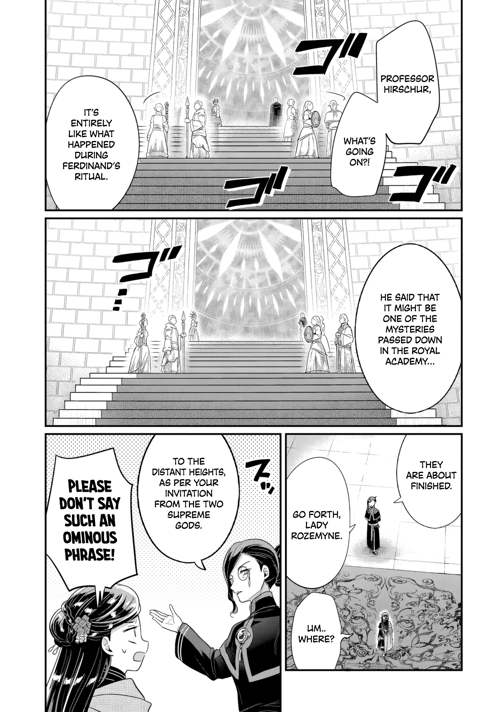 Honzuki no Gekokujou: Shisho ni Naru tame ni wa Shudan o Erandeiraremasen—Dai-5 Bu: Todaeta Chishiki o Tsunageyou! - Capítulo 4 - Página 13 - LectorTMOo