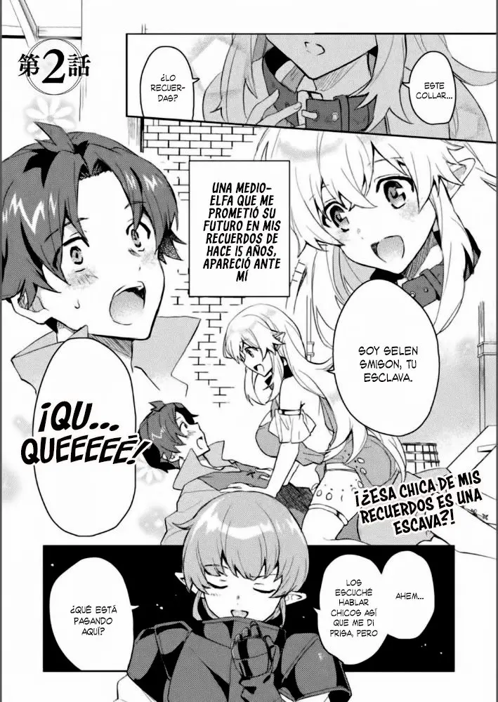 Hore Shou no Half Elf-san capítulo 2 página 2