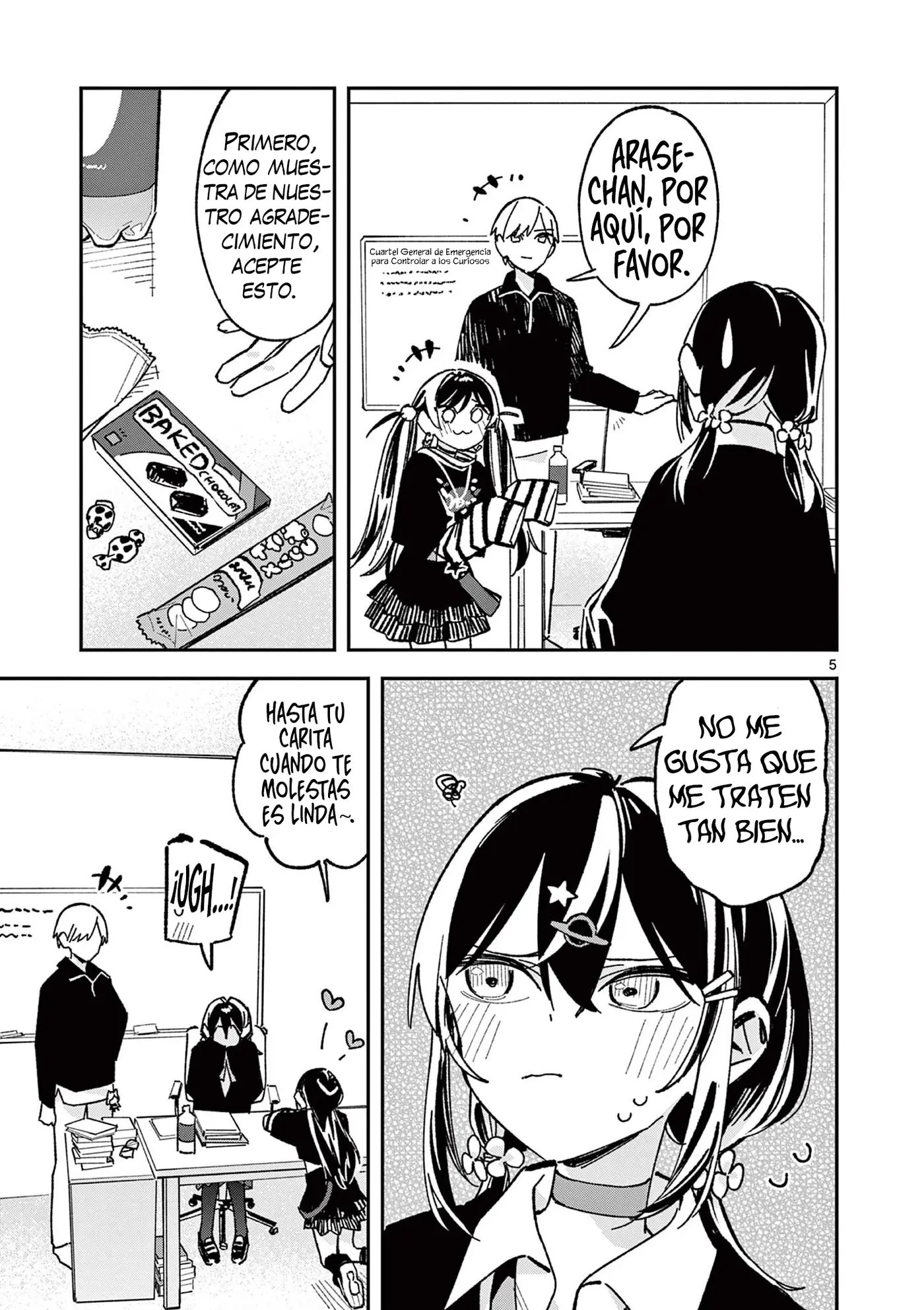 Houkago, Bokura wa Uchuu ni Madou capítulo 60 página 7