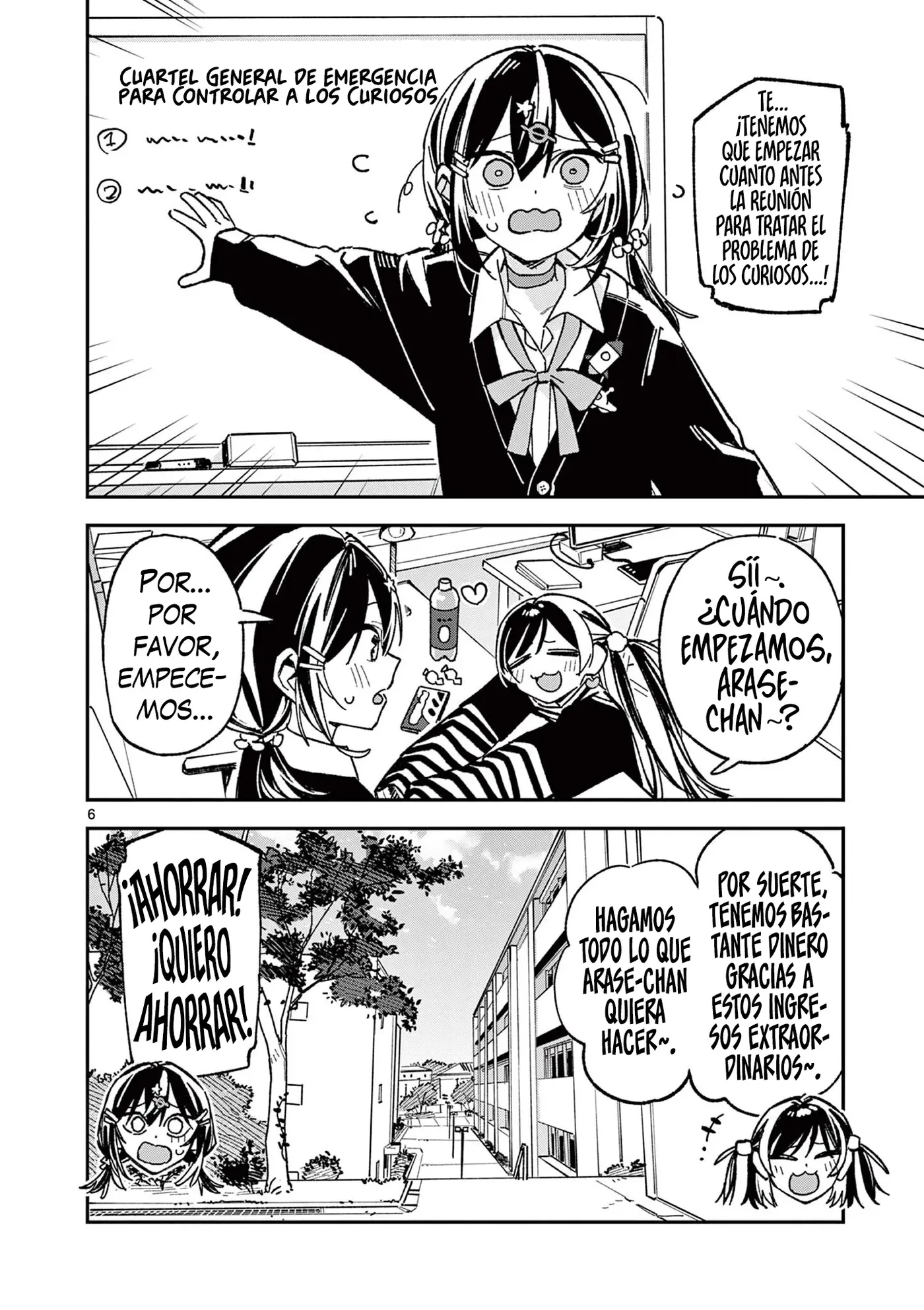 Houkago, Bokura wa Uchuu ni Madou capítulo 60 página 8