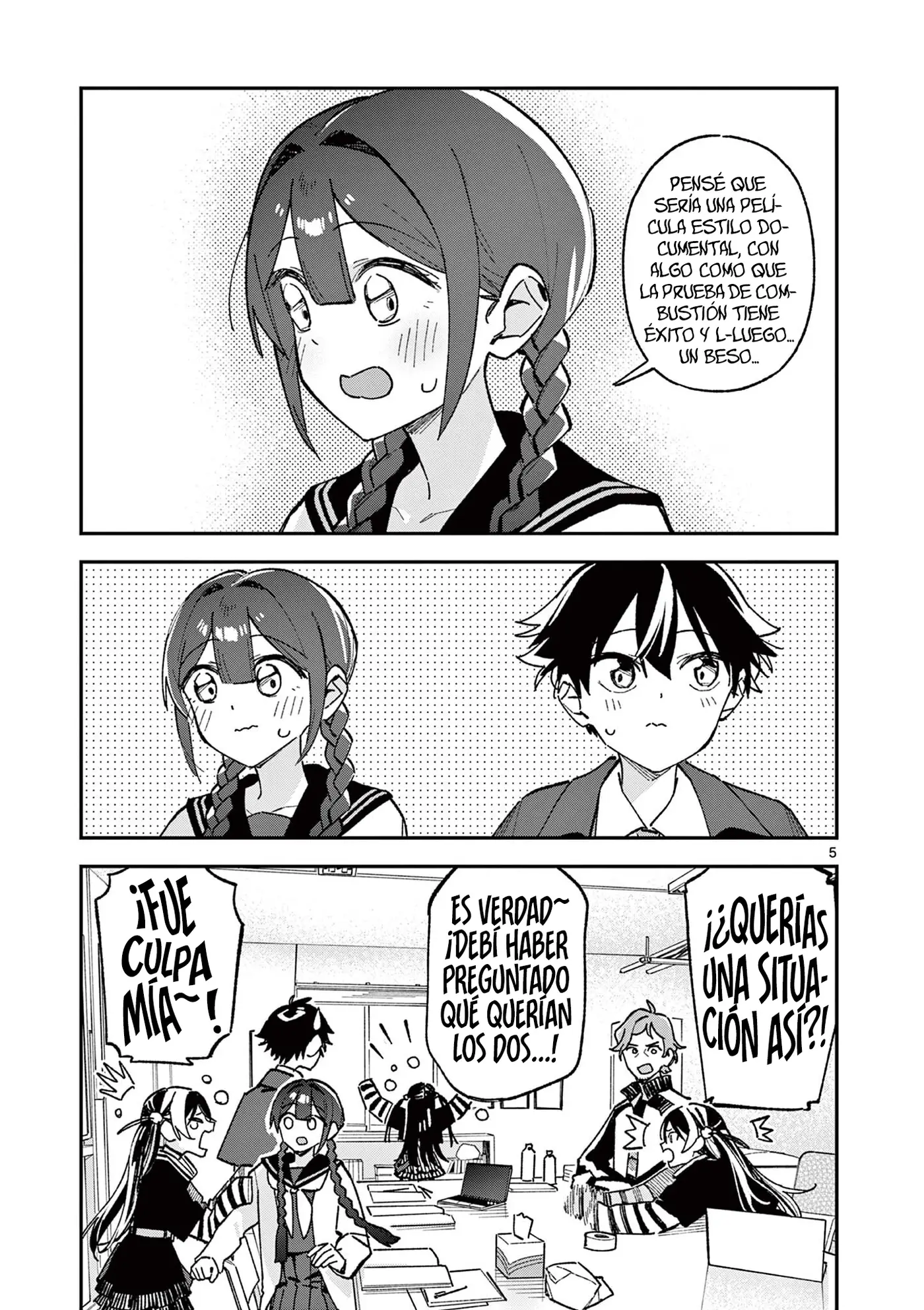 Houkago, Bokura wa Uchuu ni Madou capítulo 61 página 7