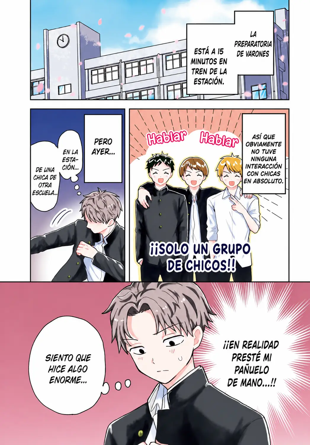 Ikiru no Hetana Takou no Joshi capítulo 2 página 1