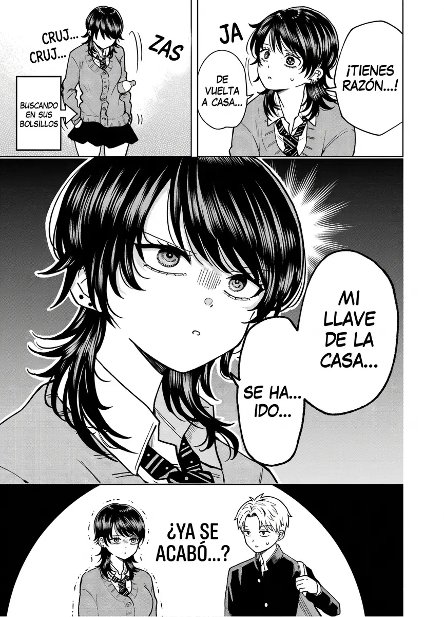 Ikiru no Hetana Takou no Joshi capítulo 2 página 7