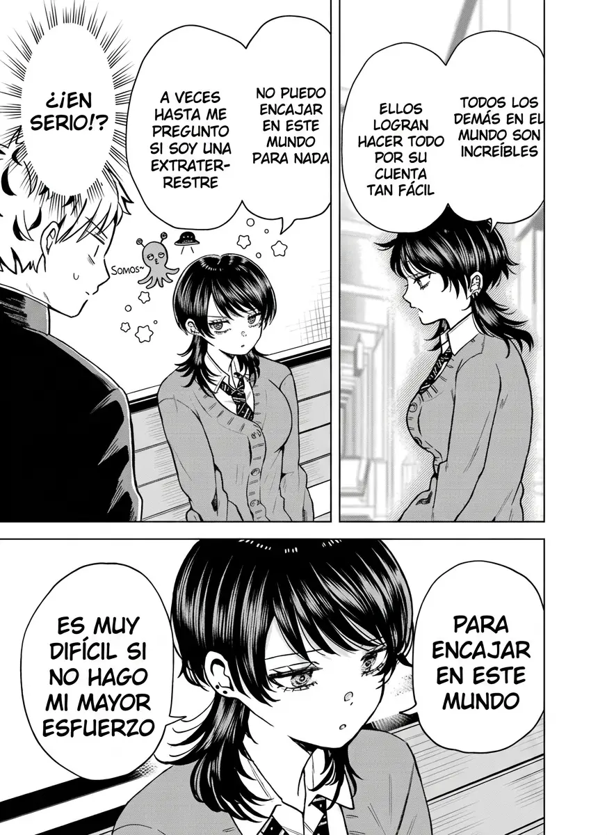 Ikiru no Hetana Takou no Joshi capítulo 2 página 9