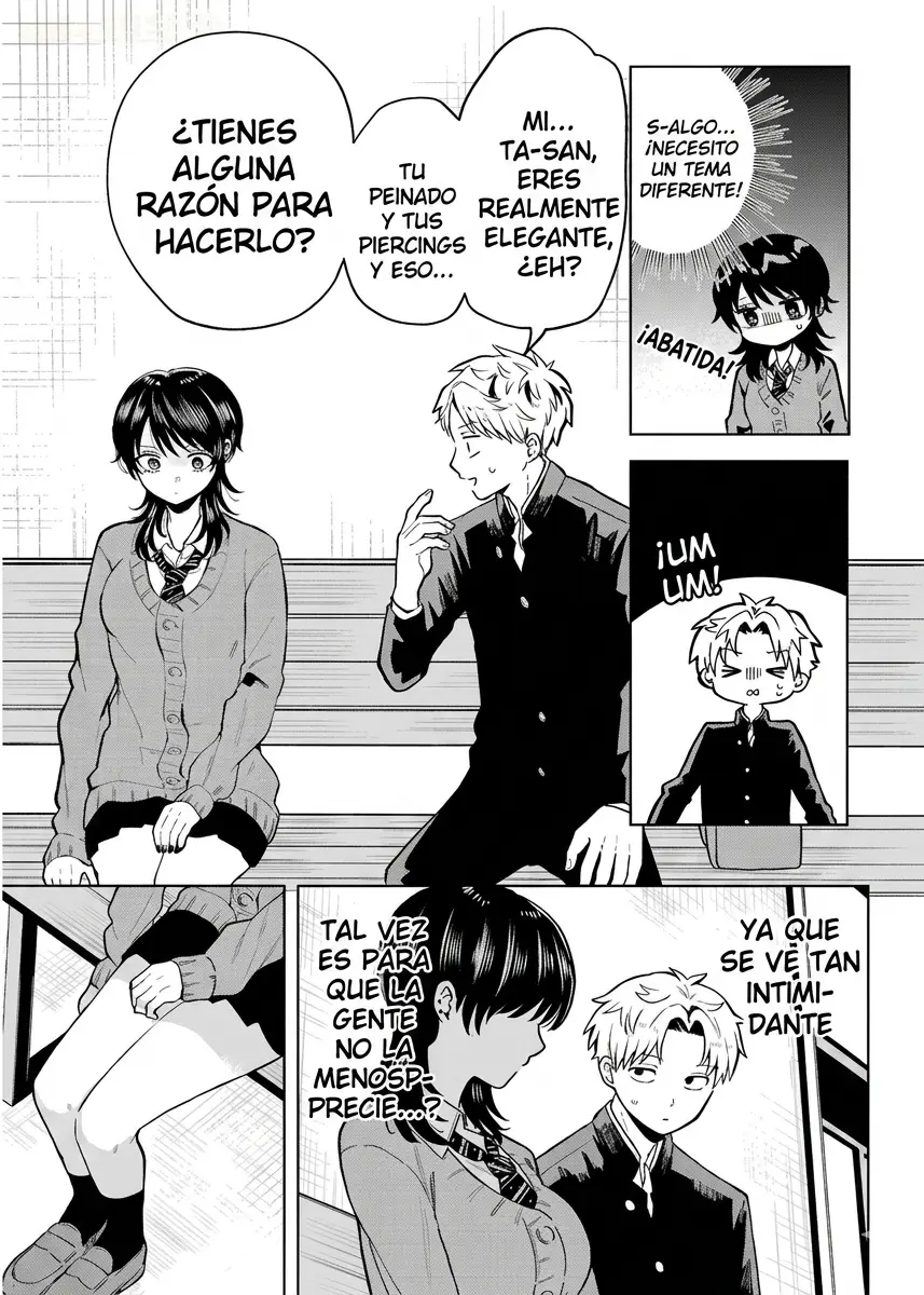 Ikiru no Hetana Takou no Joshi capítulo 3 página 3
