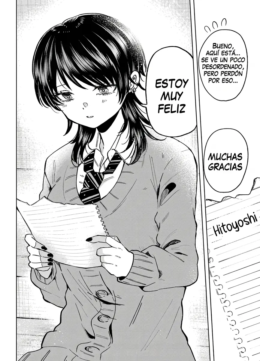 Ikiru no Hetana Takou no Joshi capítulo 3 página 16