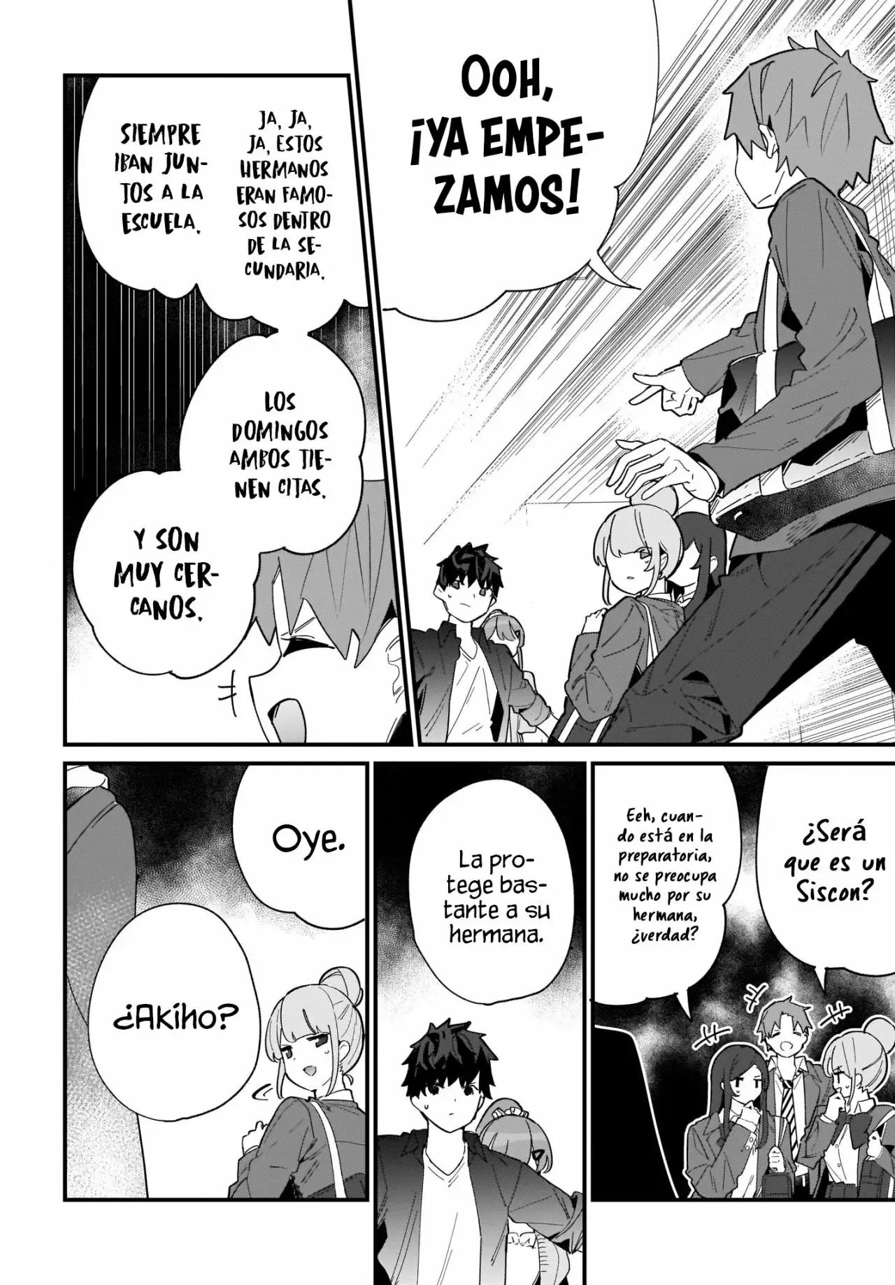 Imouto wa Kanojo ni Dekinai no ni capítulo 1 página 35