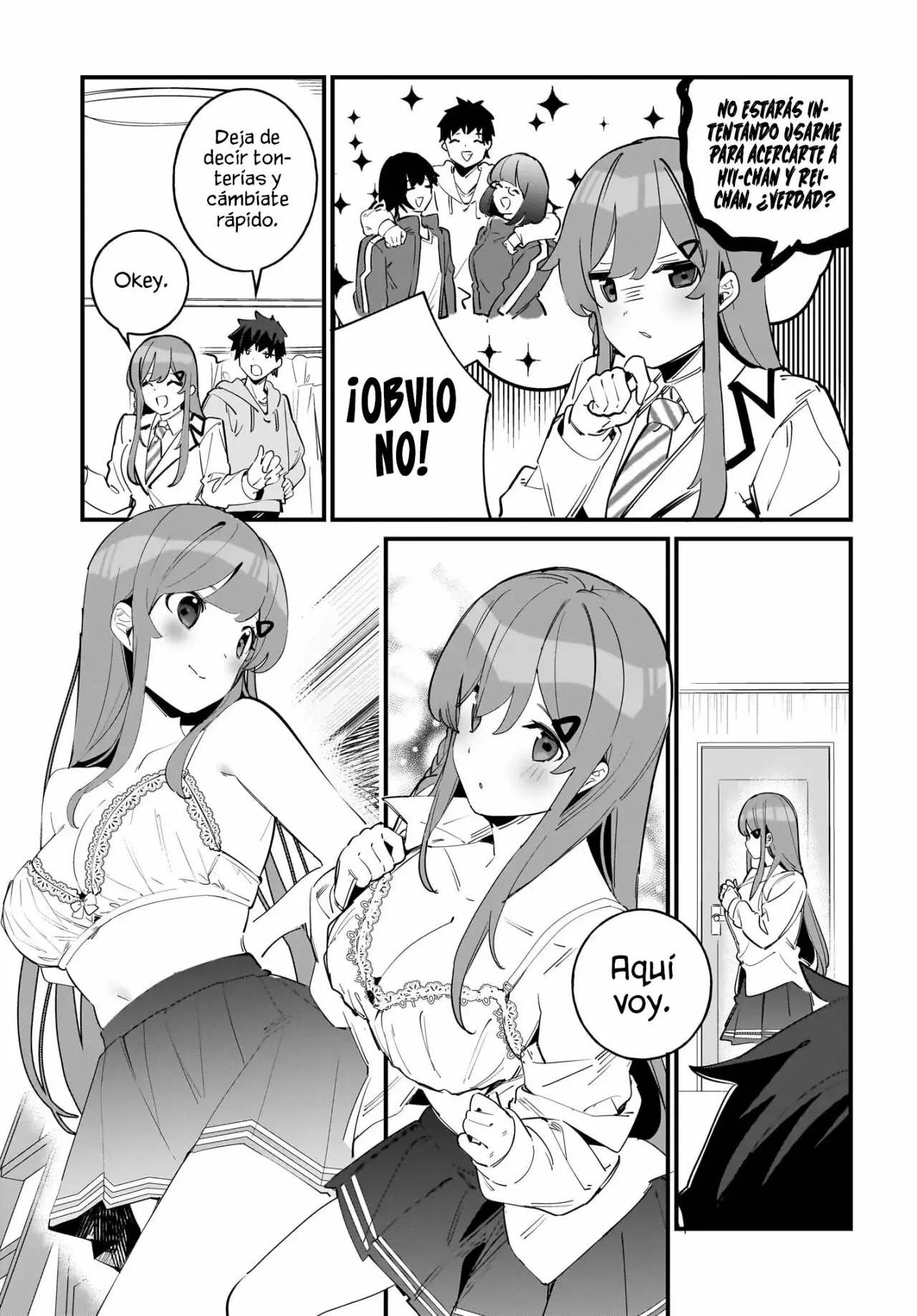 Imouto wa Kanojo ni Dekinai no ni capítulo 4 página 15