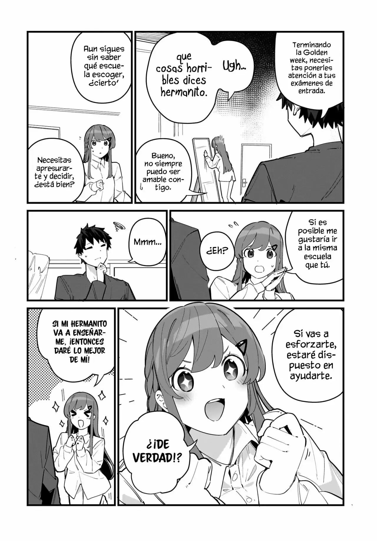 Imouto wa Kanojo ni Dekinai no ni capítulo 5 página 4