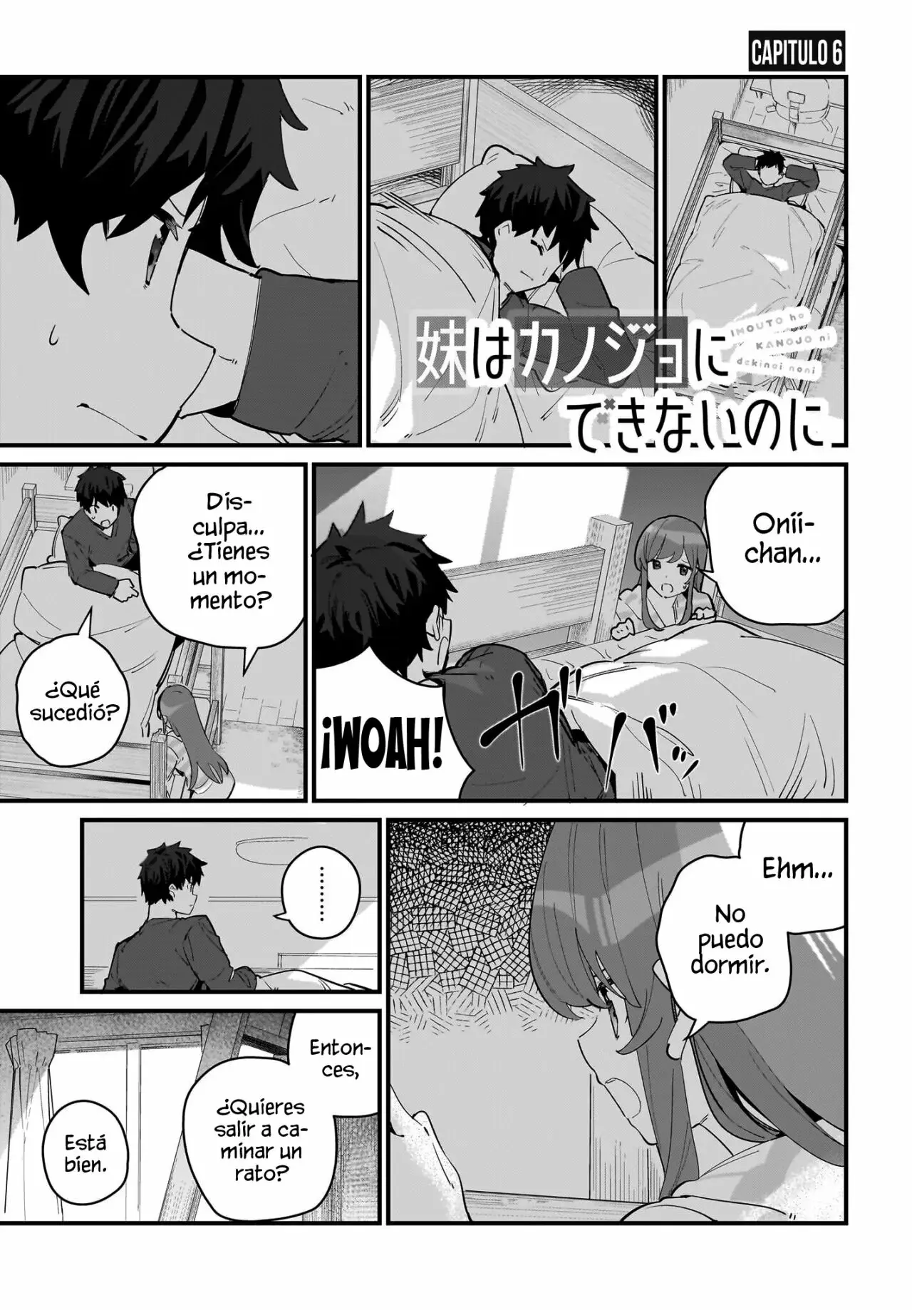 Imouto wa Kanojo ni Dekinai no ni capítulo 6 página 3