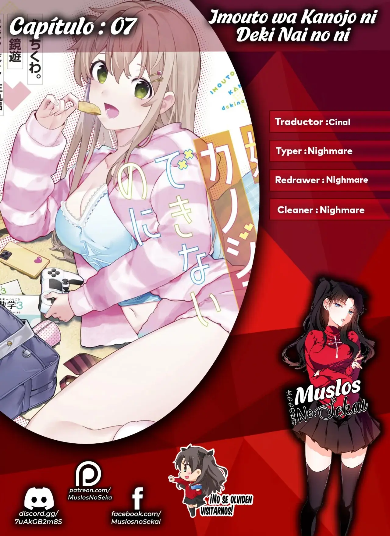 Imouto wa Kanojo ni Dekinai no ni capítulo 7 página 1