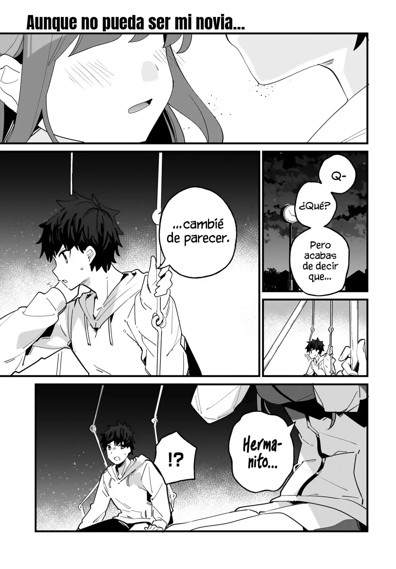 Imouto wa Kanojo ni Dekinai no ni capítulo 7 página 5