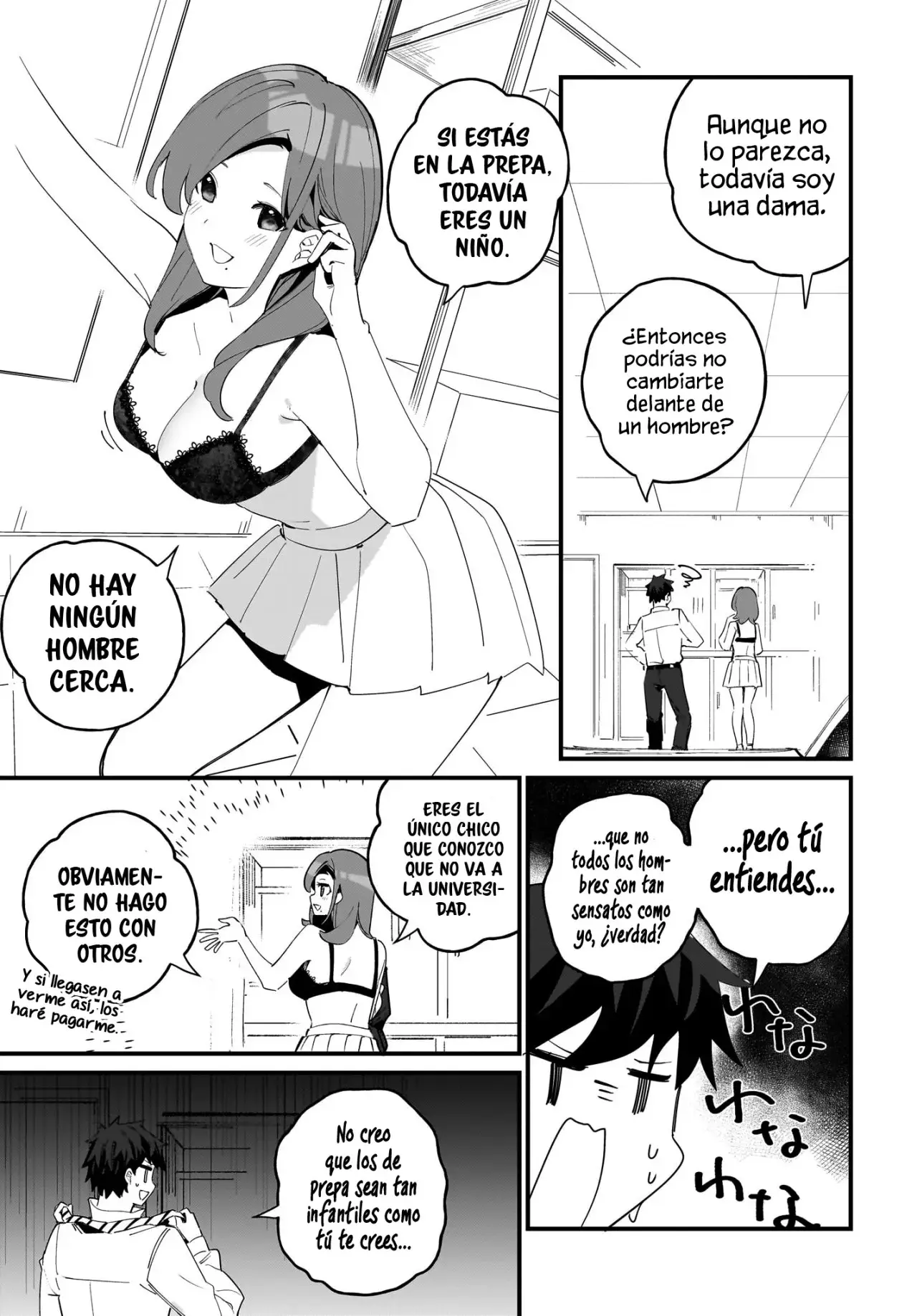 Imouto wa Kanojo ni Dekinai no ni capítulo 7 página 17