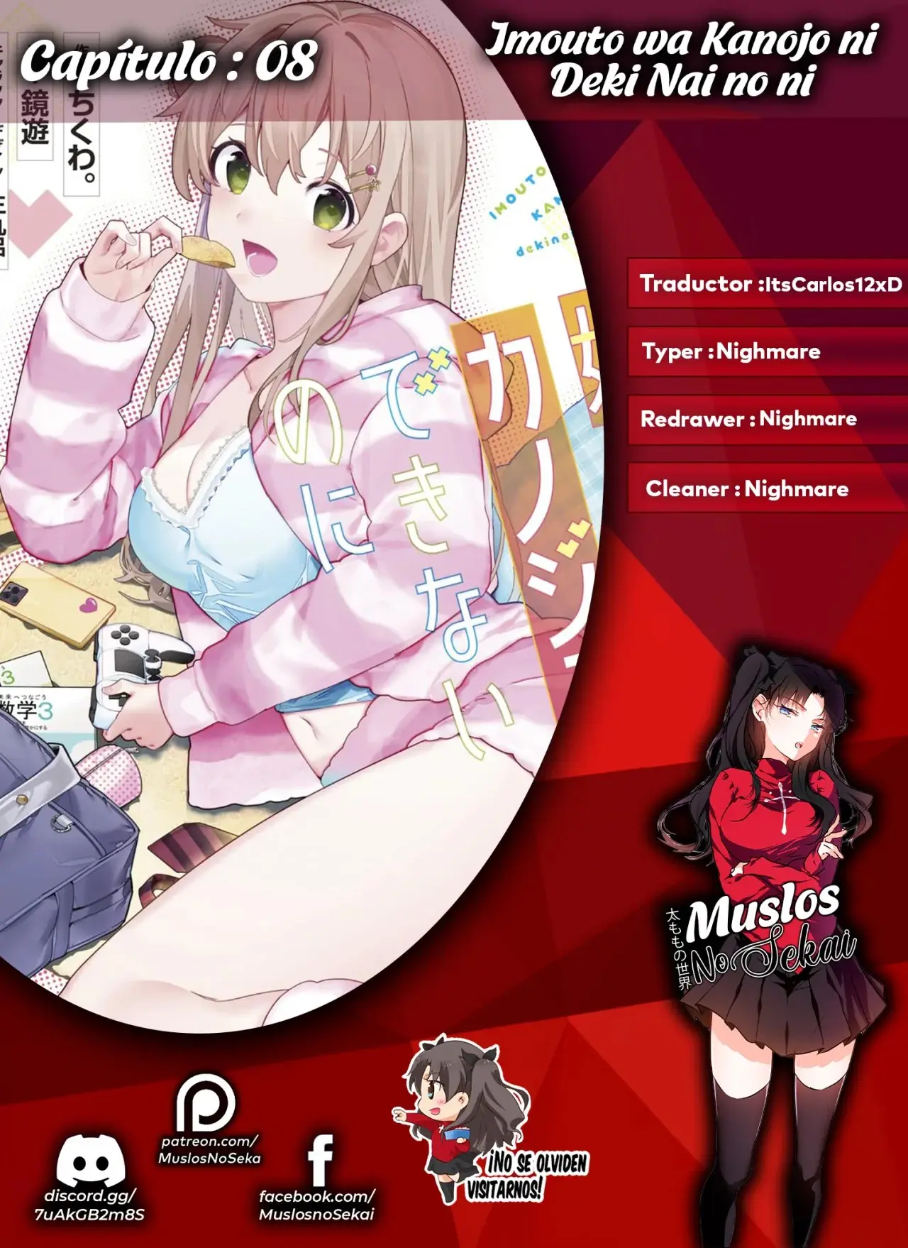 Imouto wa Kanojo ni Dekinai no ni capítulo 8 página 1